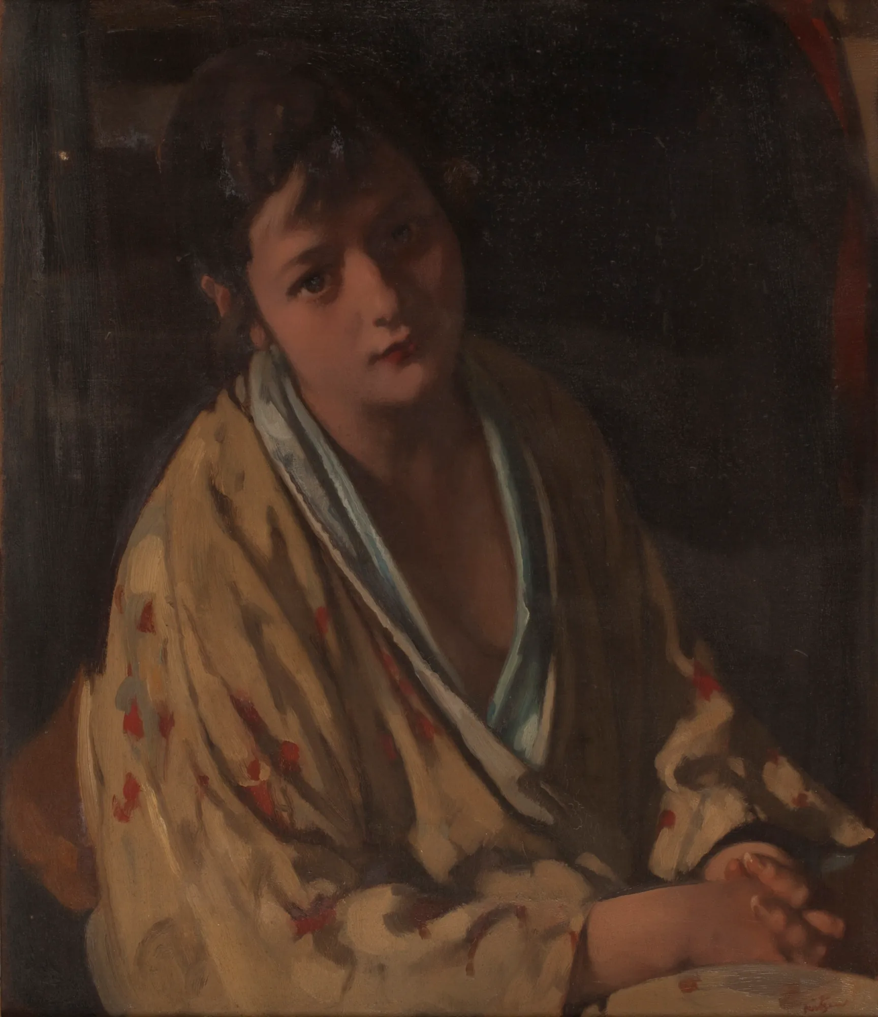 Girl in a Kimono (Jeanne Freeken)