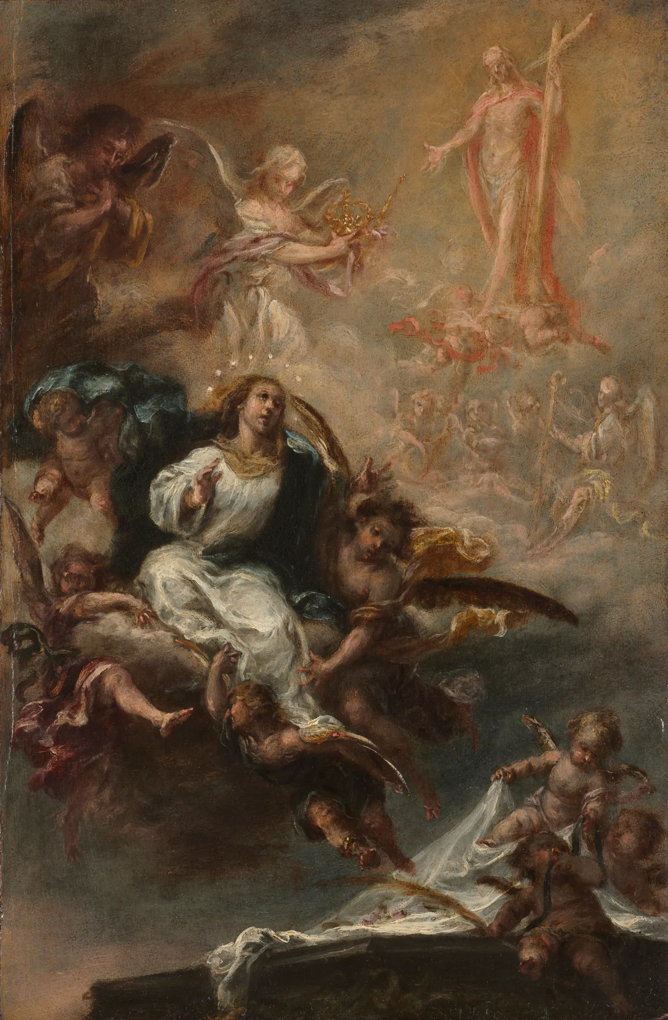 Study for The Assumption of the Virgin
