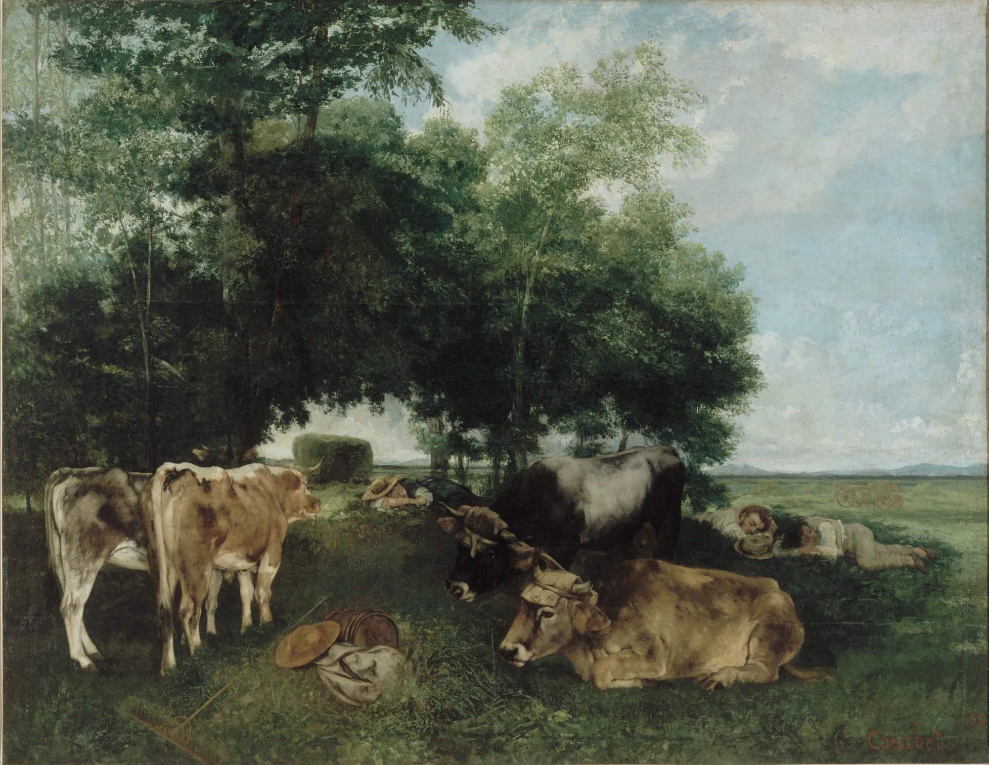 Siesta during the Haymaking Season
