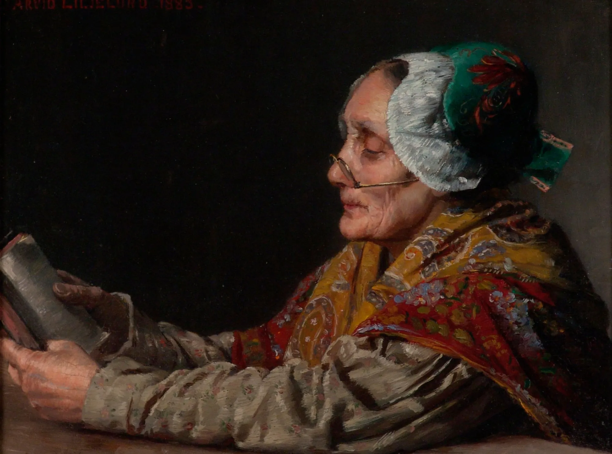 Old Woman Reading (Lukeva eukko)