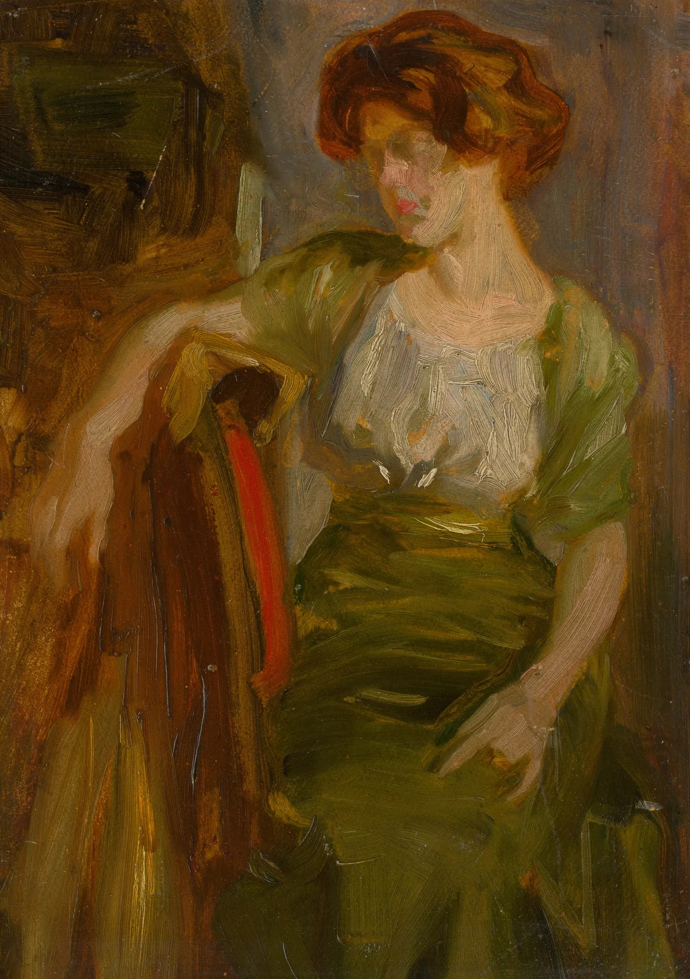 Study of a Seated Woman