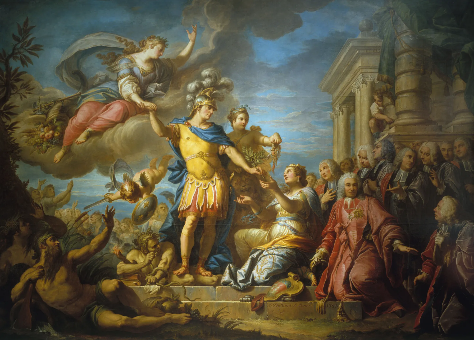 Allegory in Honor of the Peace of Aix-la-Chapelle