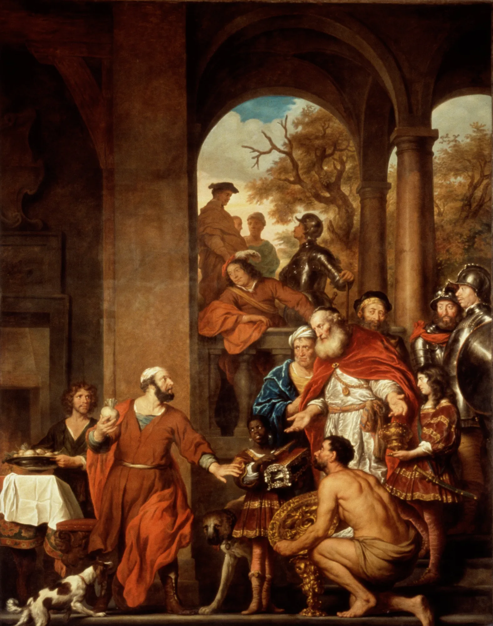 Marcus Curius Dentatus Refuses the Gifts of the Samnites