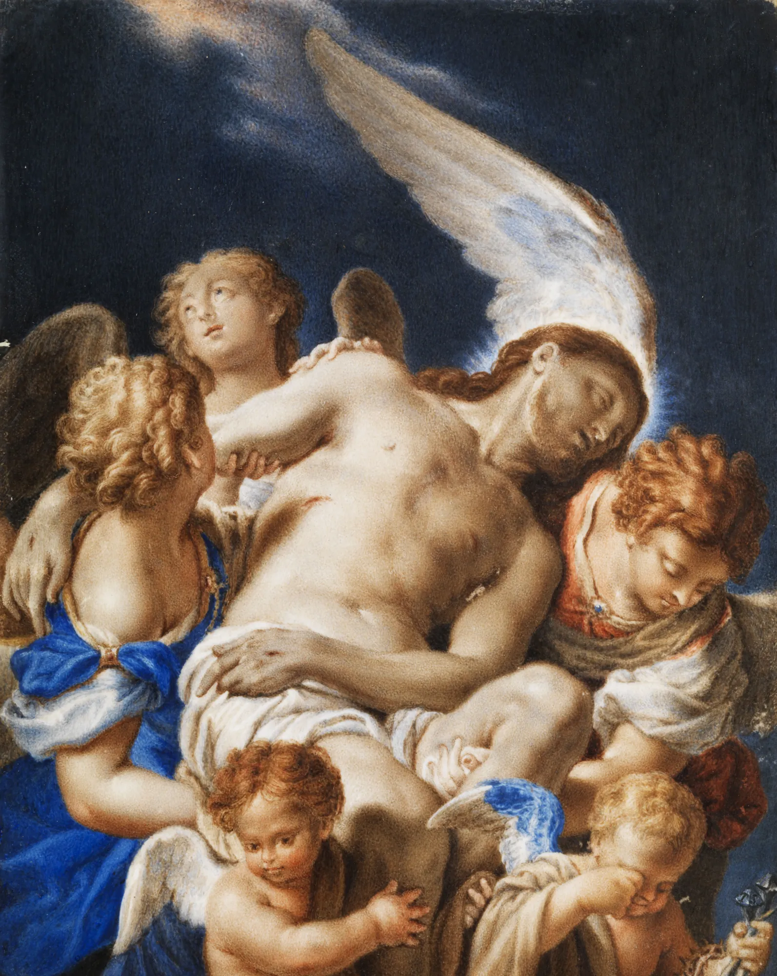 Angels Carrying the Body of Christ