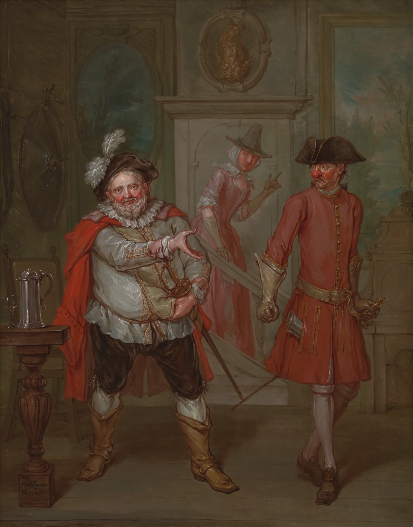 Scene from Shakespeare's Henry IV, Part I