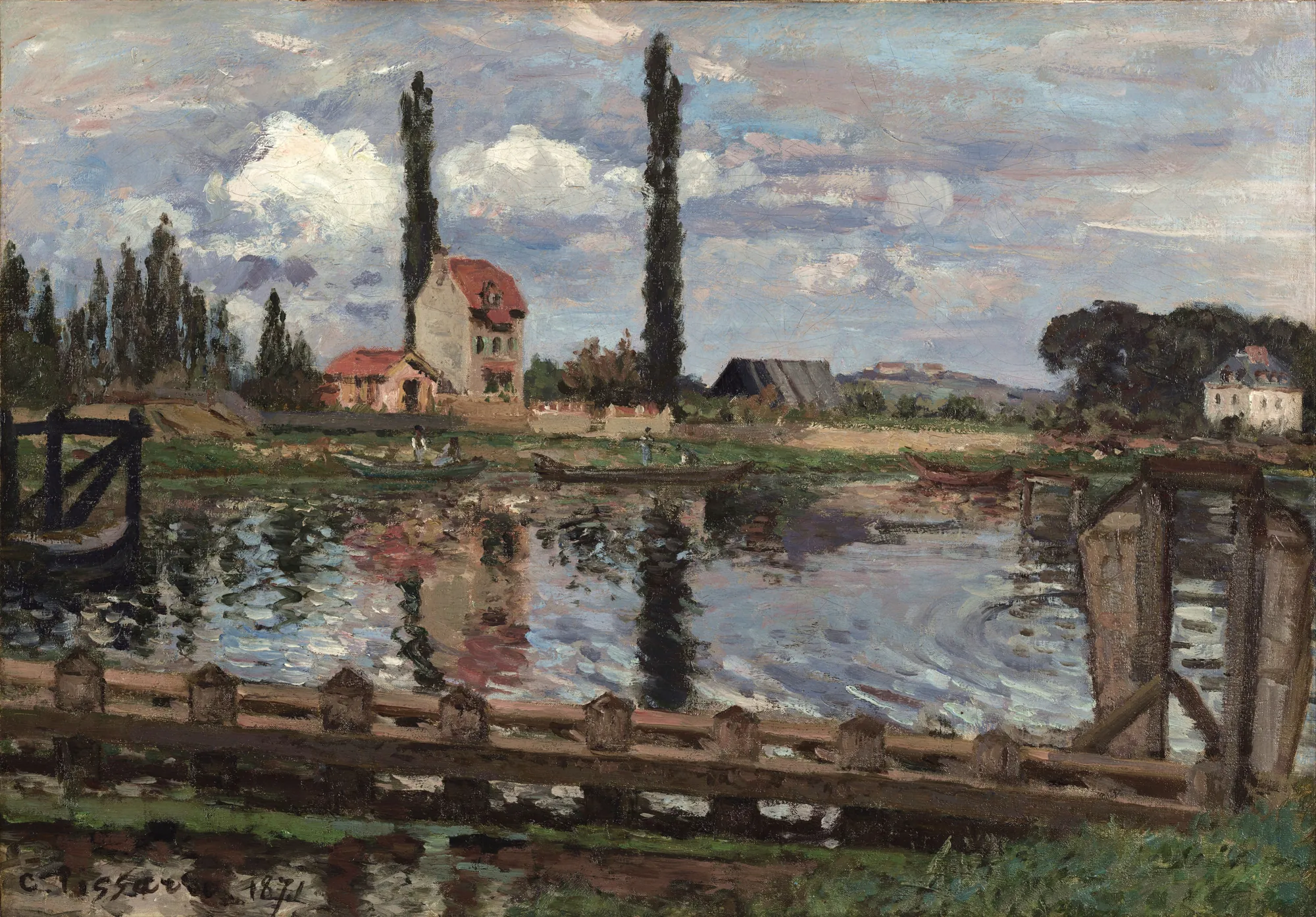Banks of the Seine at Port Marly