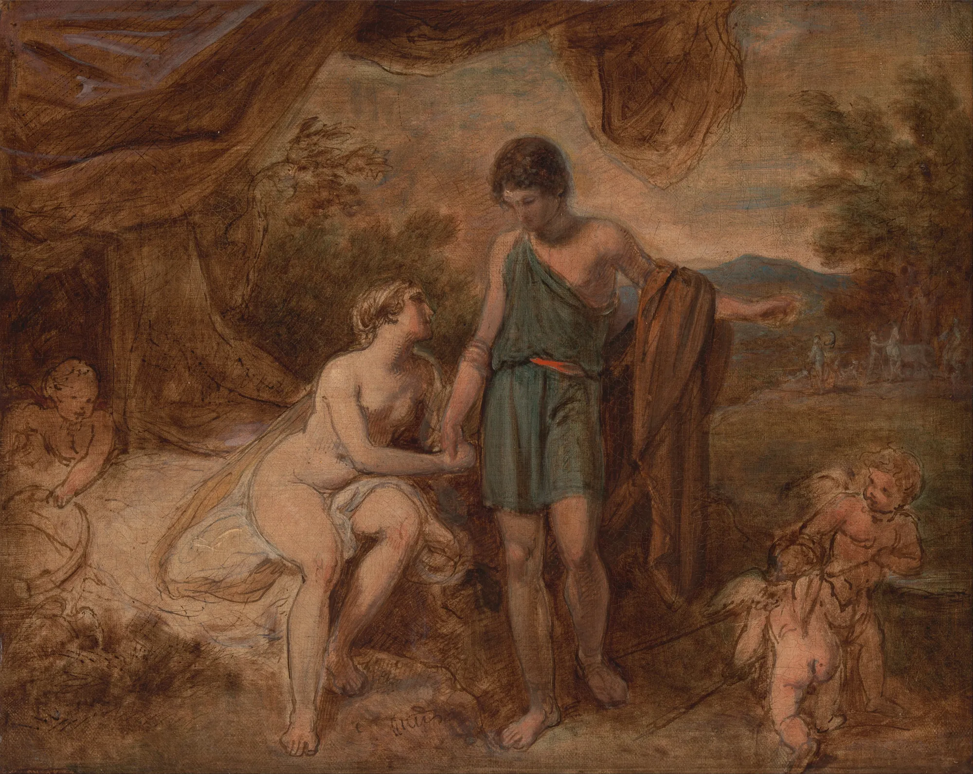 Study of Venus and Adonis