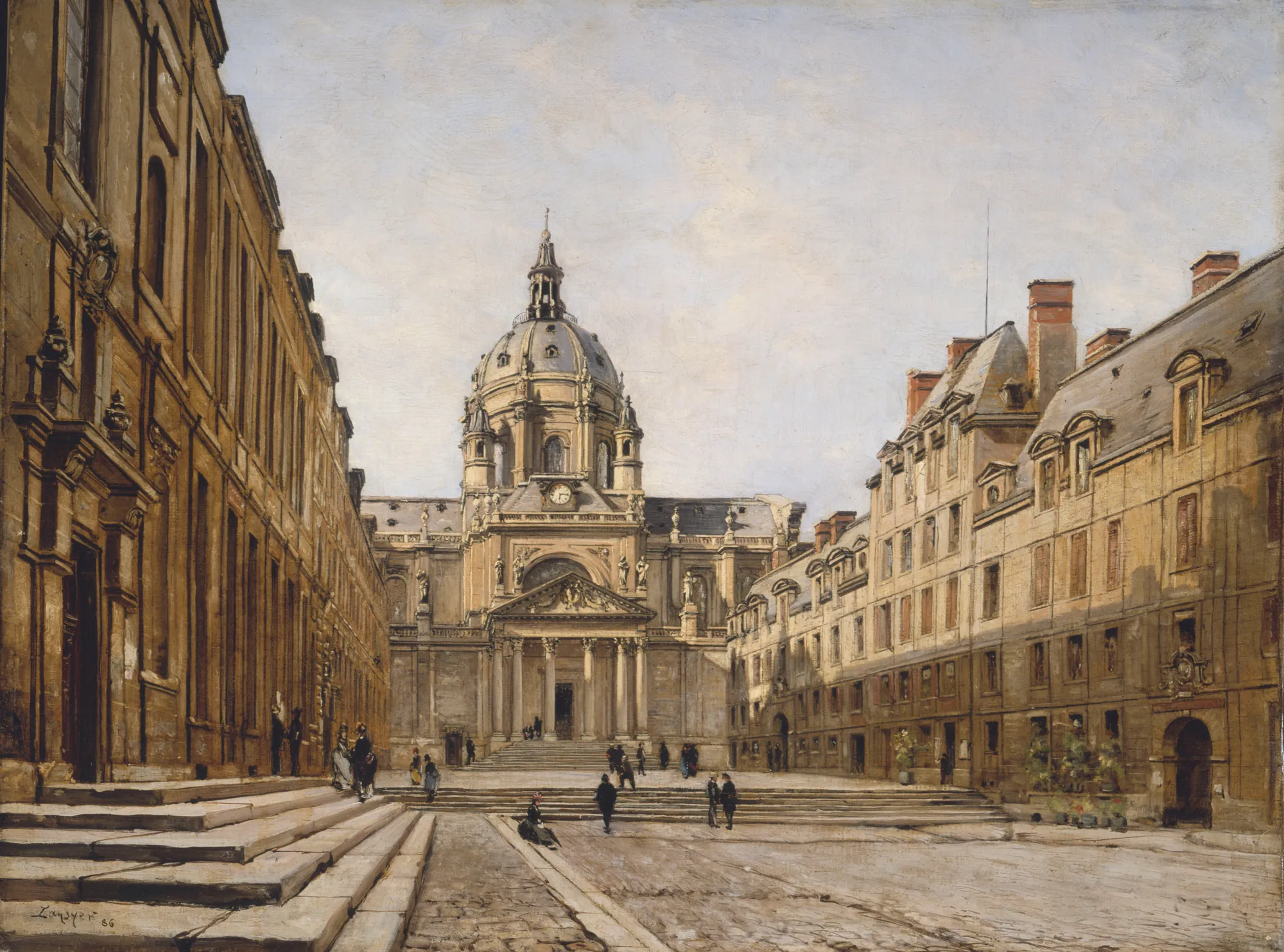La Cour de l'ancienne Sorbonne