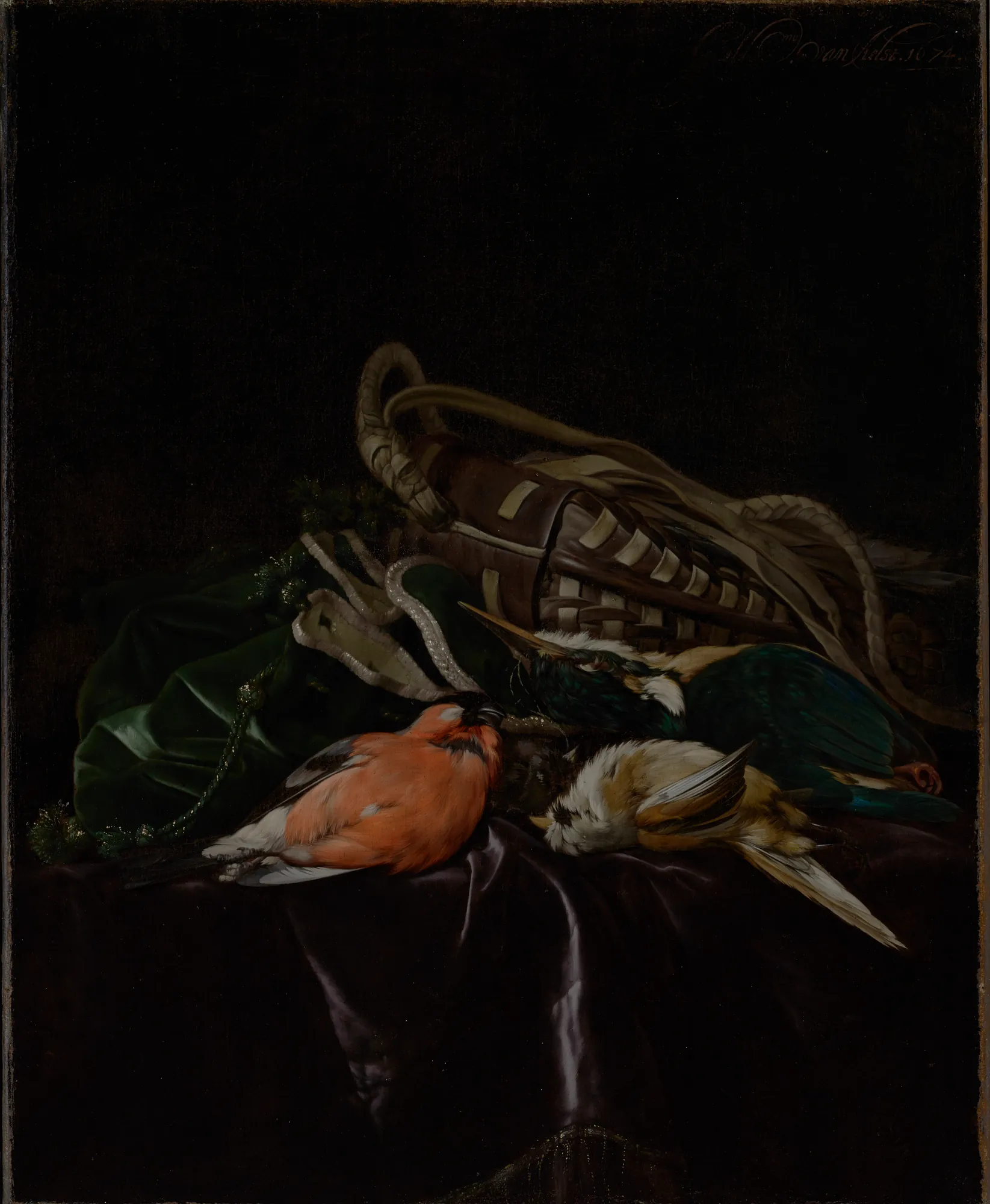 Still Life with Dead Birds and Game Bag