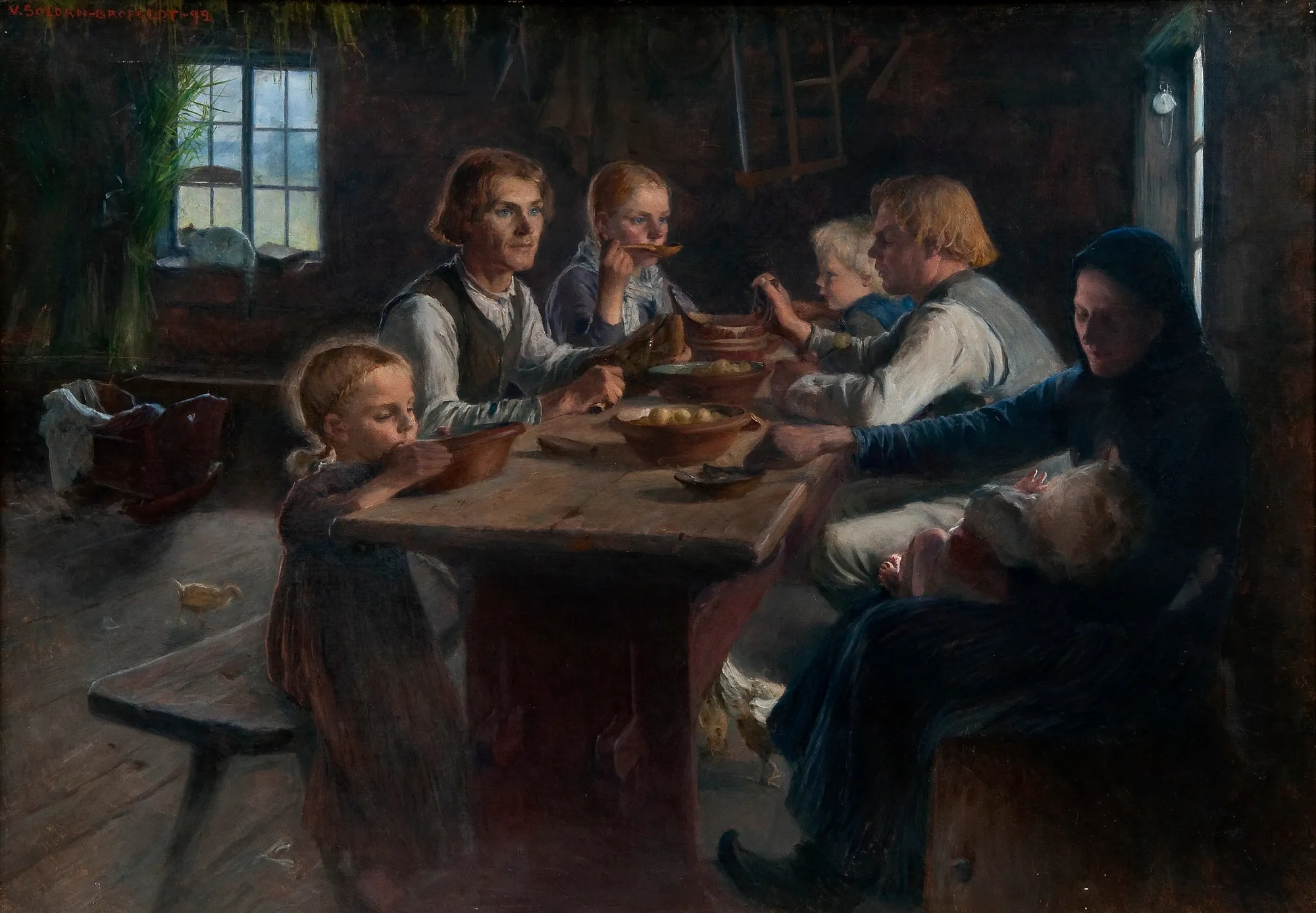 Supper at a Finnish Farmhouse