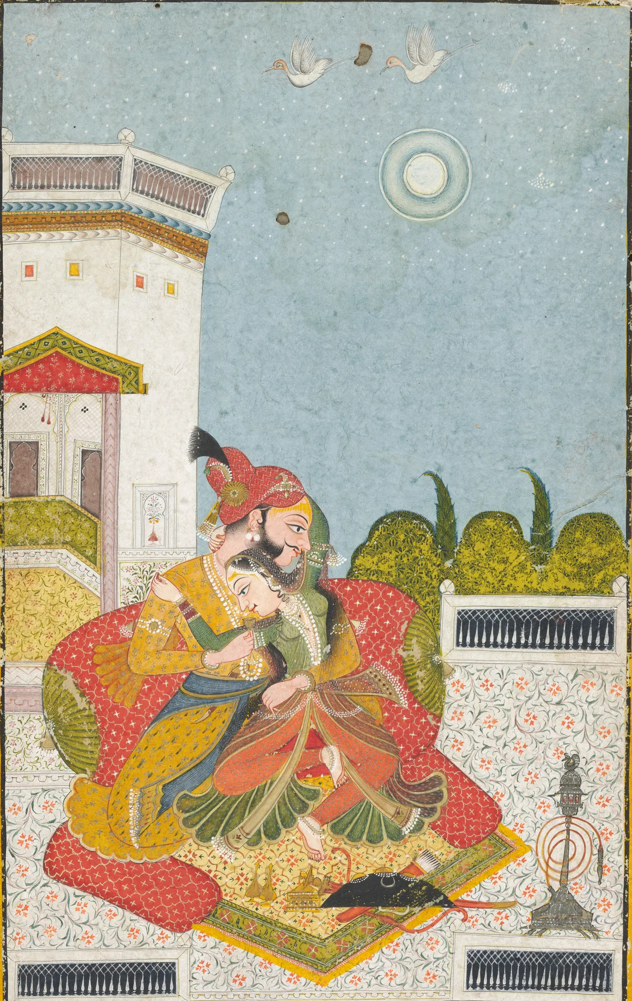 Lovers Embracing (Raga Malkaus)