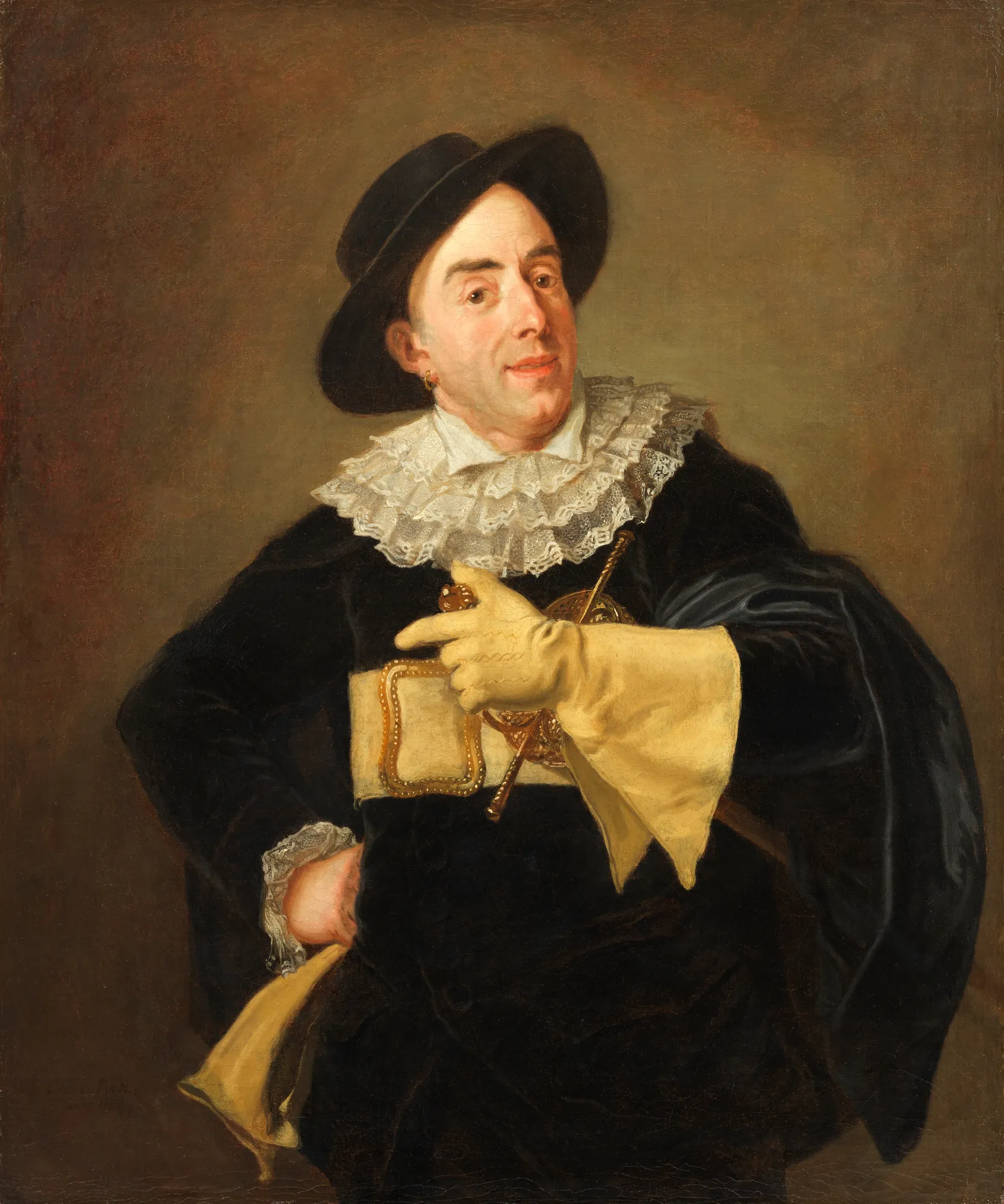 Portrait of the Actor Saint-Ange