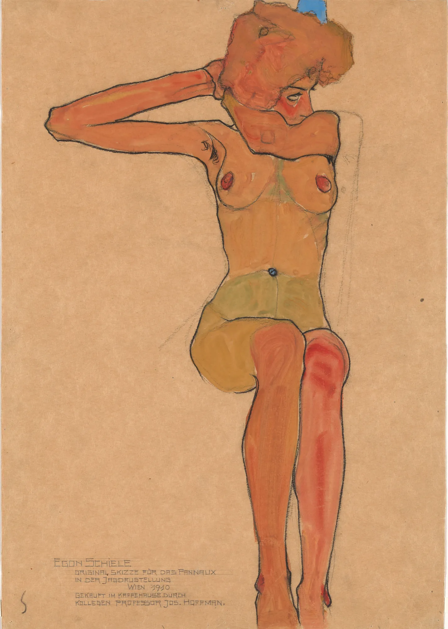 Seated Female Nude