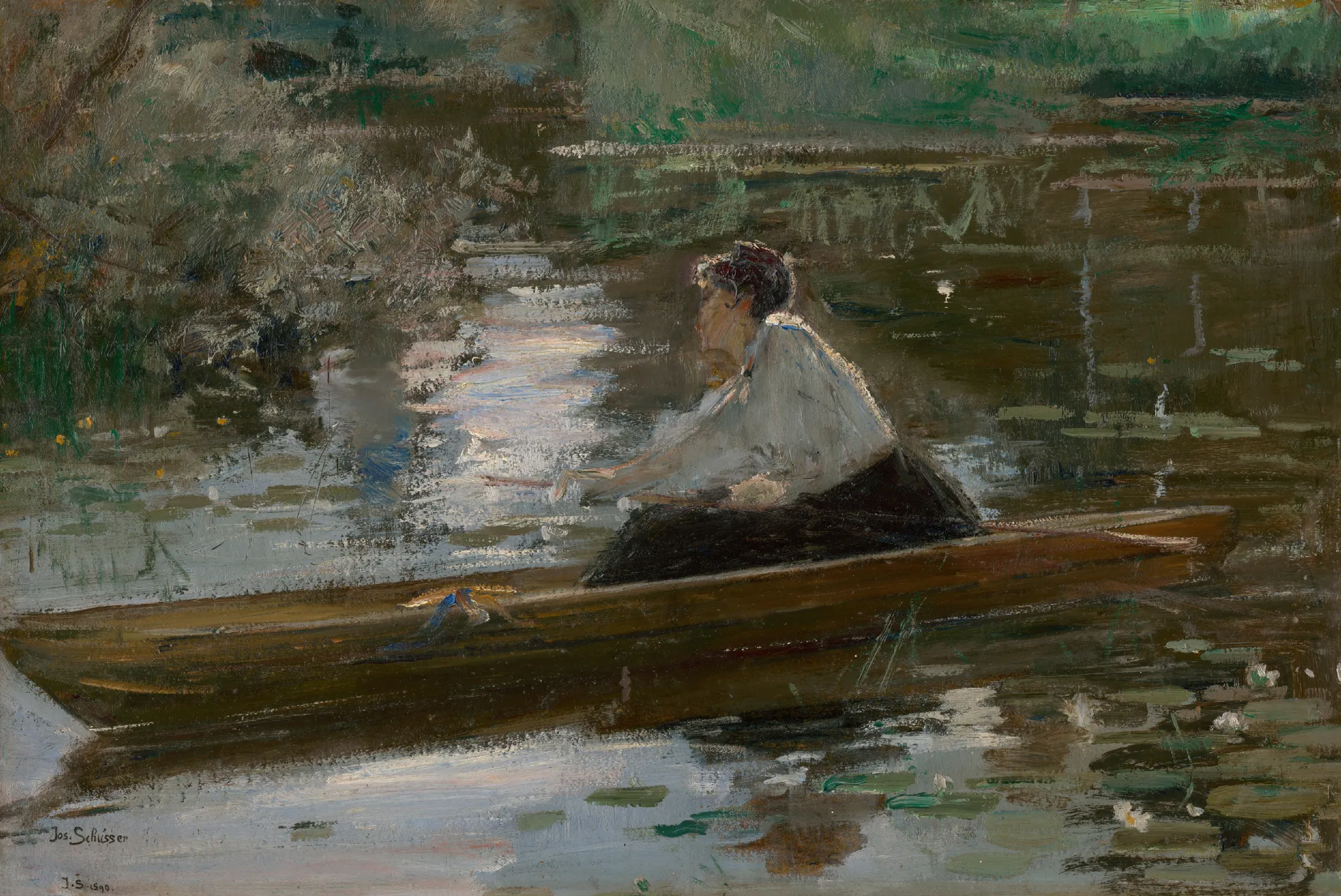 Lady in a Boat