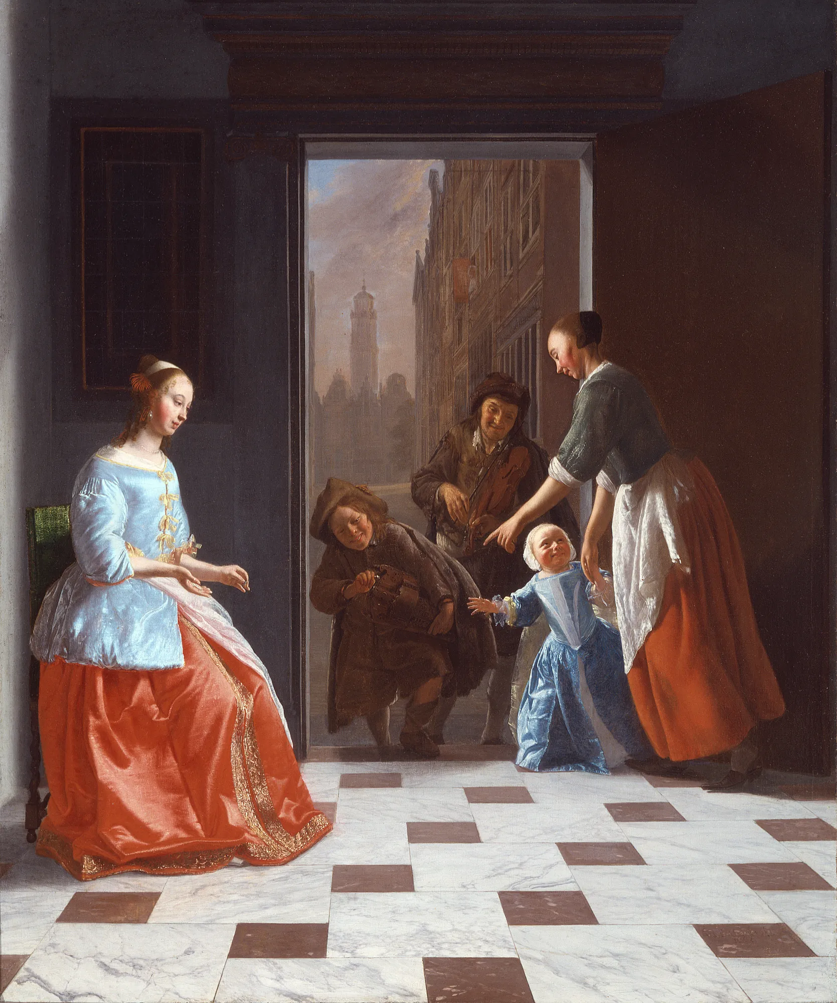 Street Musicians at the Door
