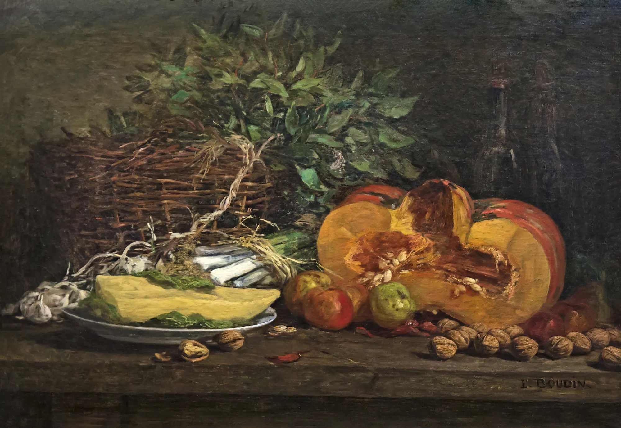 Still Life with Pumpkin (Nature morte au potiron)