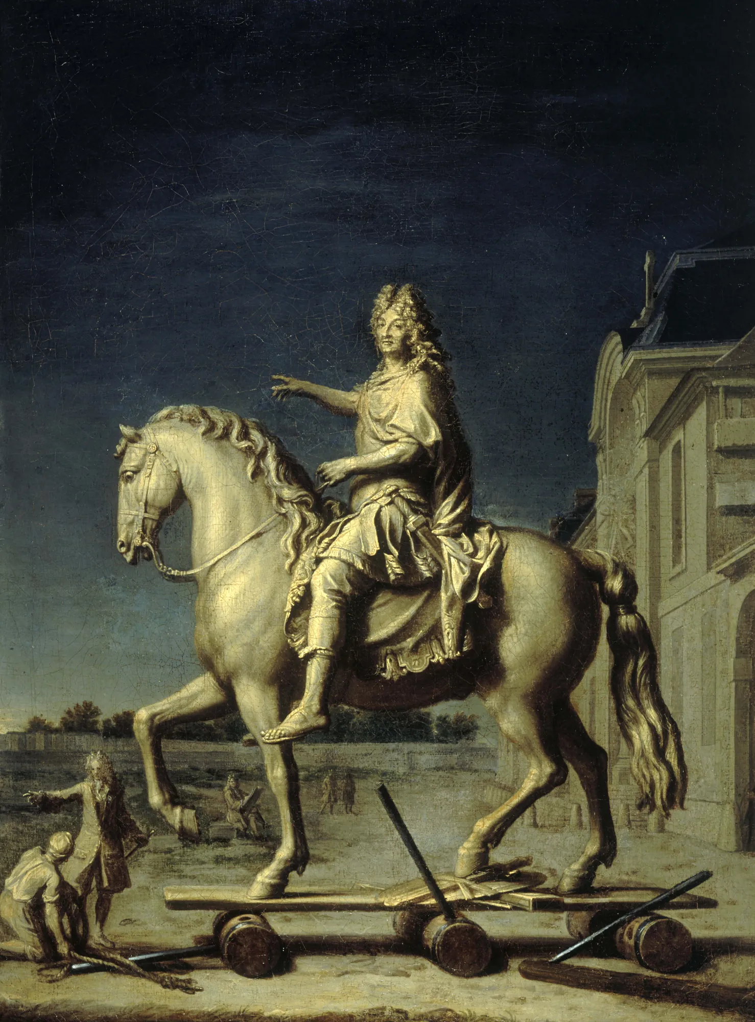 Transport of the Statue of Louis XIV to Place Louis-le-Grand