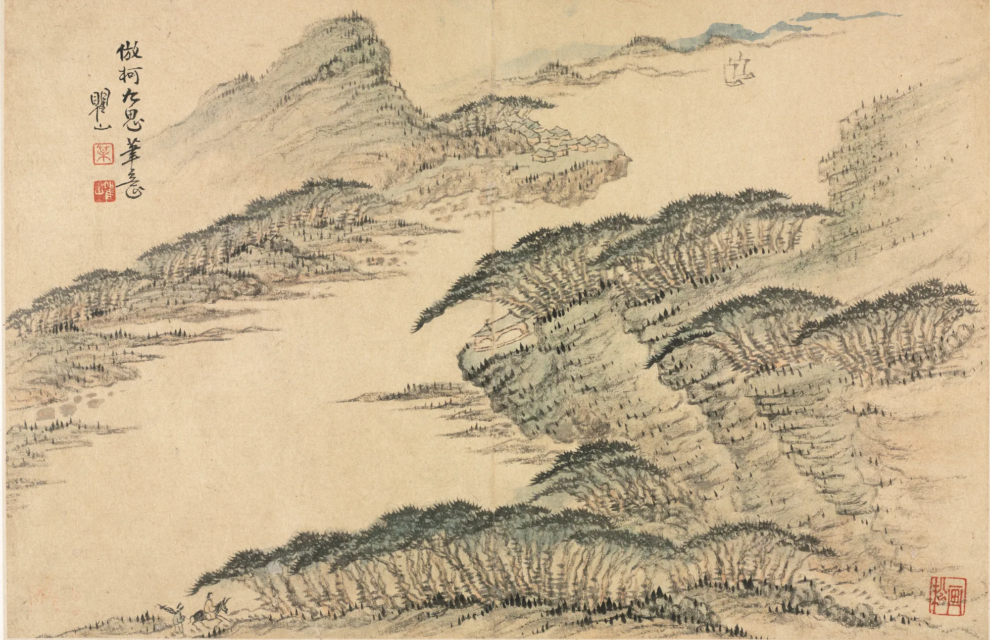 Landscape in the Style of Old Masters
