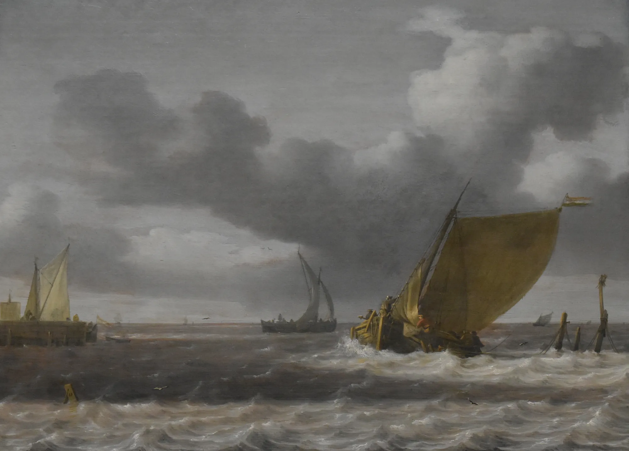 Coastal Craft near an Estuary
