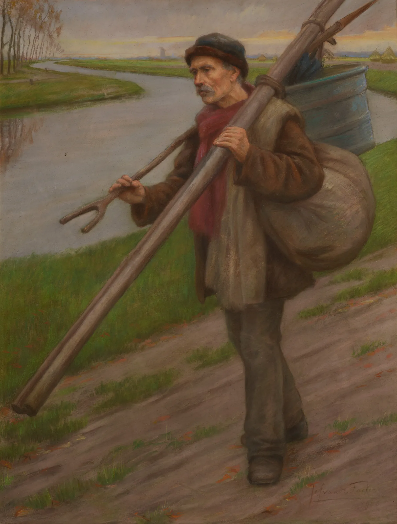 The Eel Fisherman (De palingvisser)