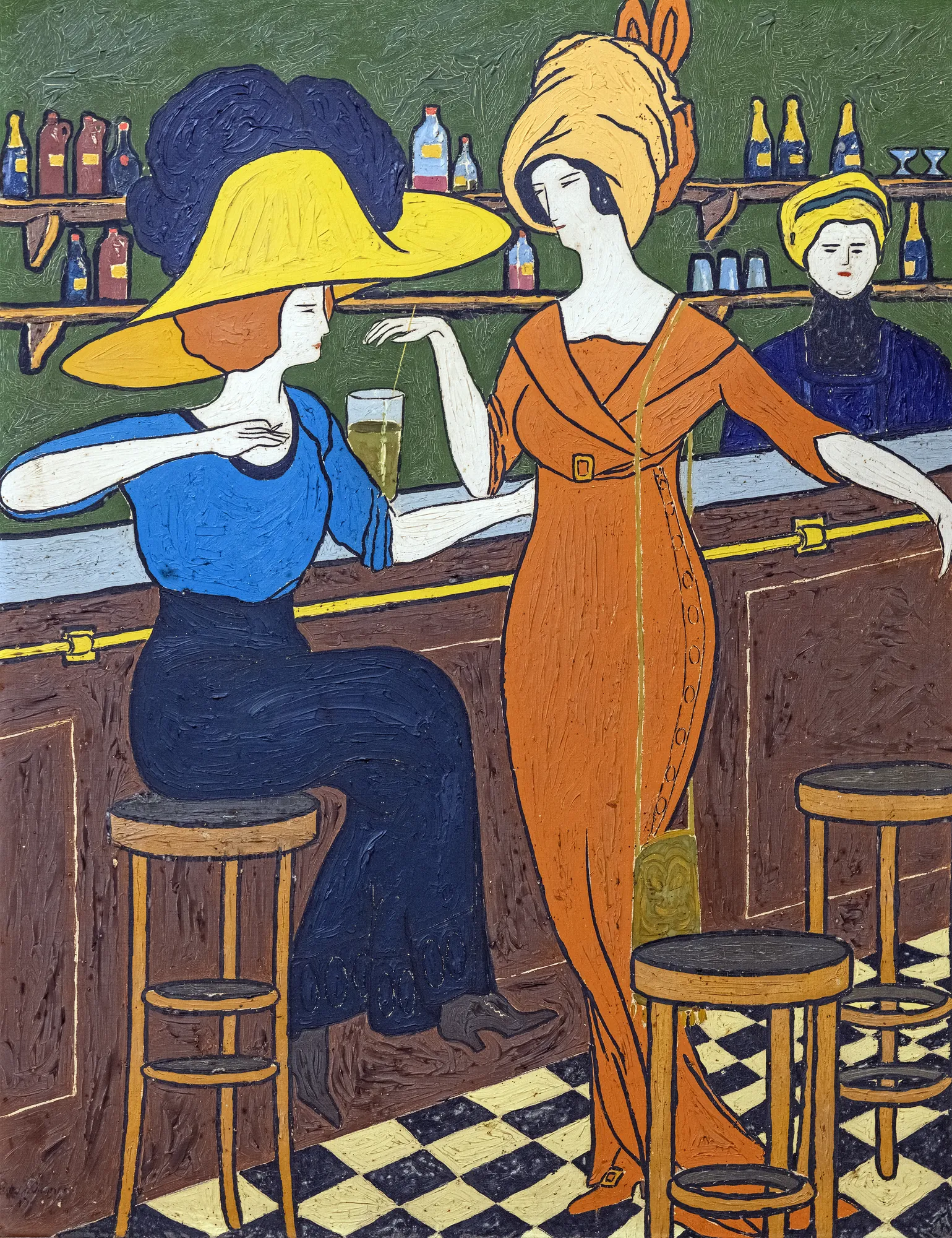 Women in a Cafe (Femmes au café)