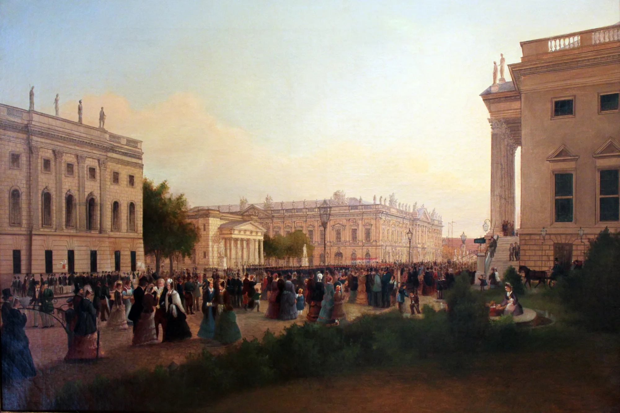Opera Square with the New Guard House and the Arsenal, Berlin