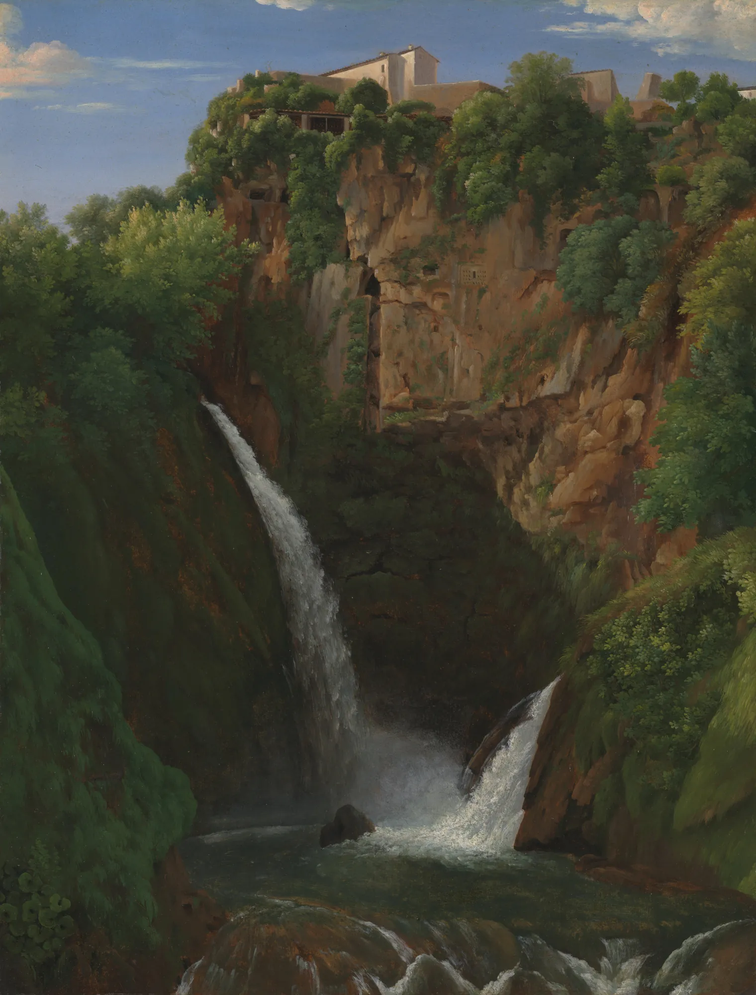 A View of Tivoli Cascade
