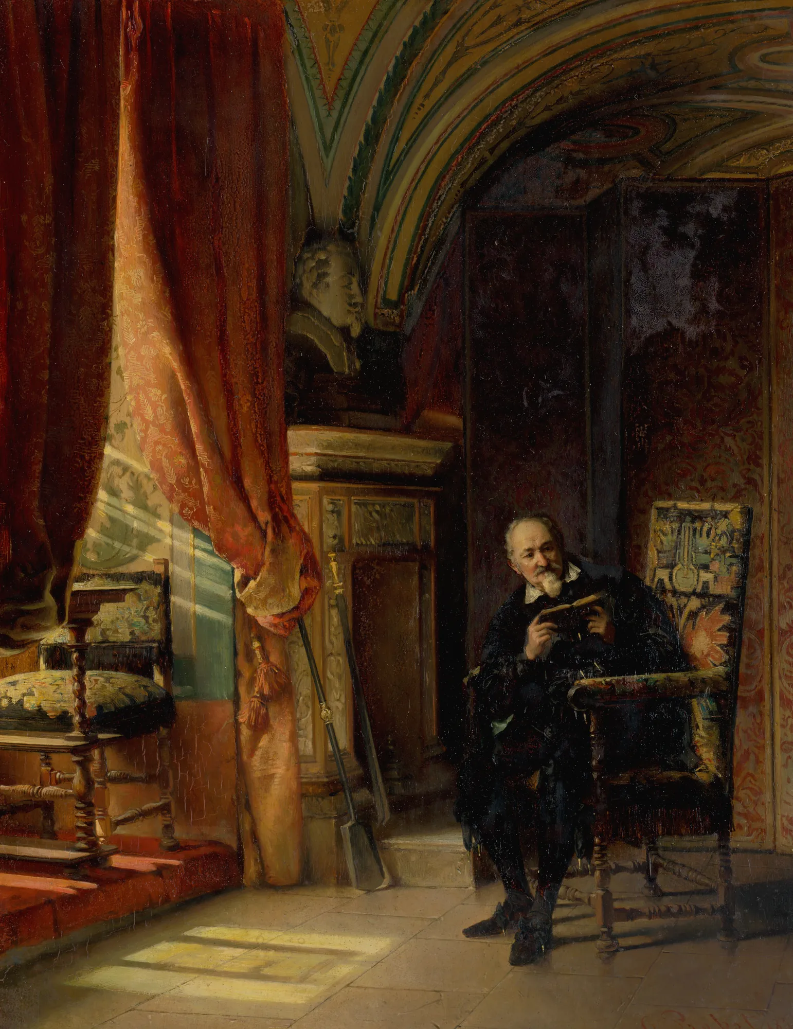 Interior with a Reading Man
