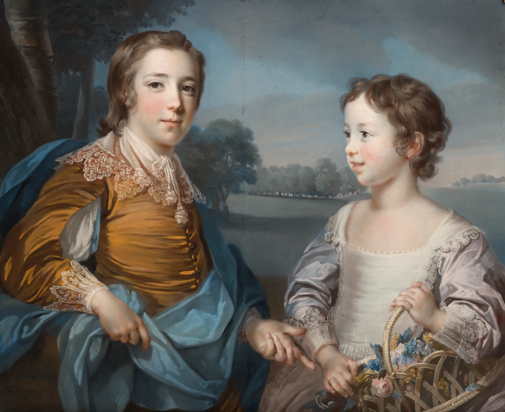 Portrait of Joseph and John Gulston