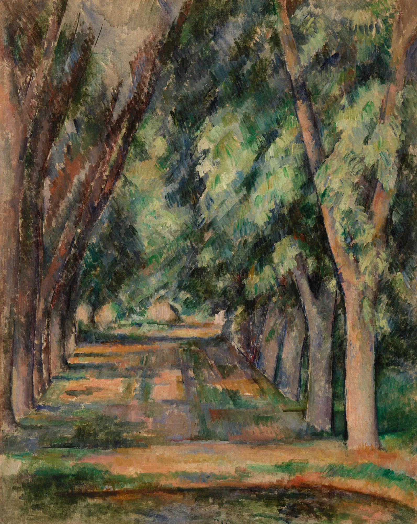 The Allée of Chestnut Trees at the Jas de Bouffan (L'allée des marronniers au Jas de Bouffan)