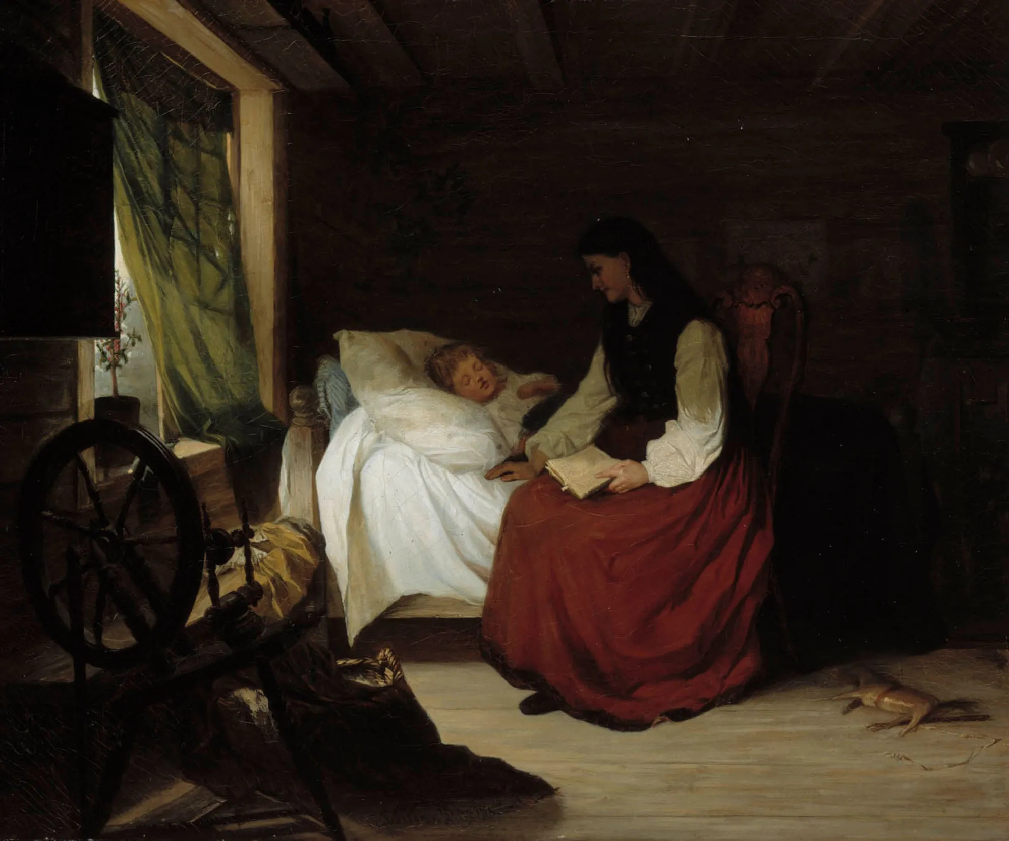 Mother with Her Sleeping Child