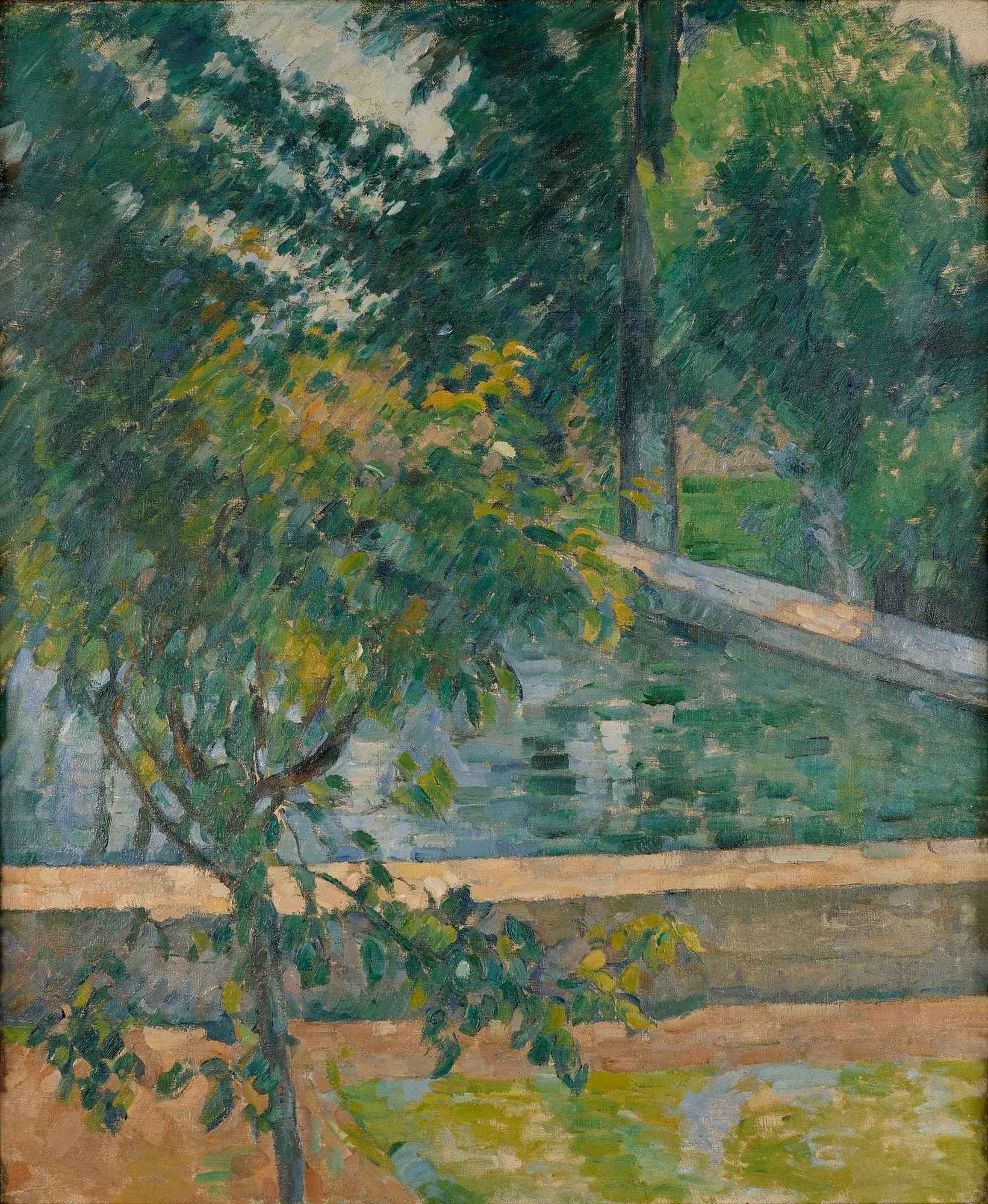 Le bassin du Jas de Bouffan (The Pool at Jas de Bouffan)