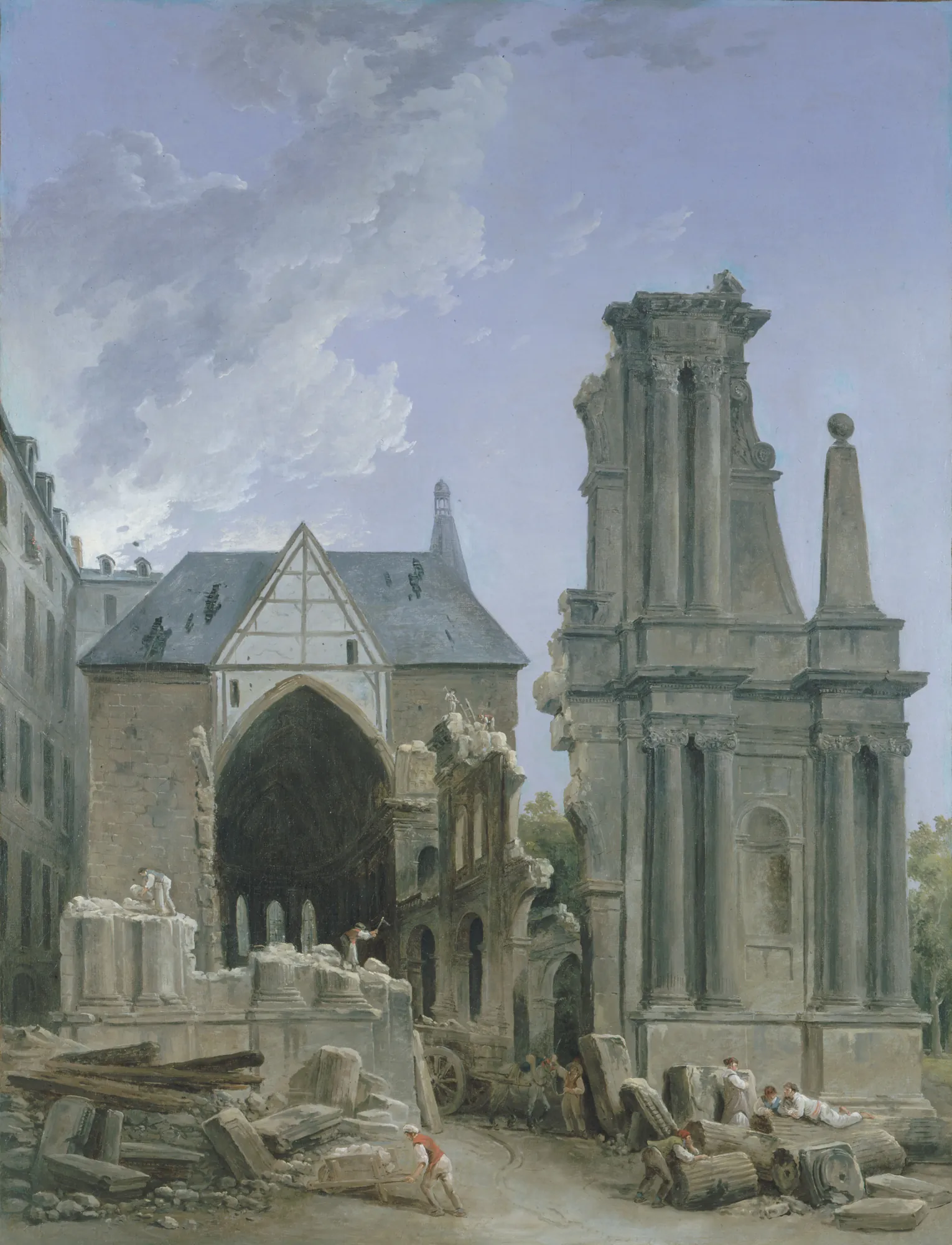 Demolition of the Church of the Feuillants