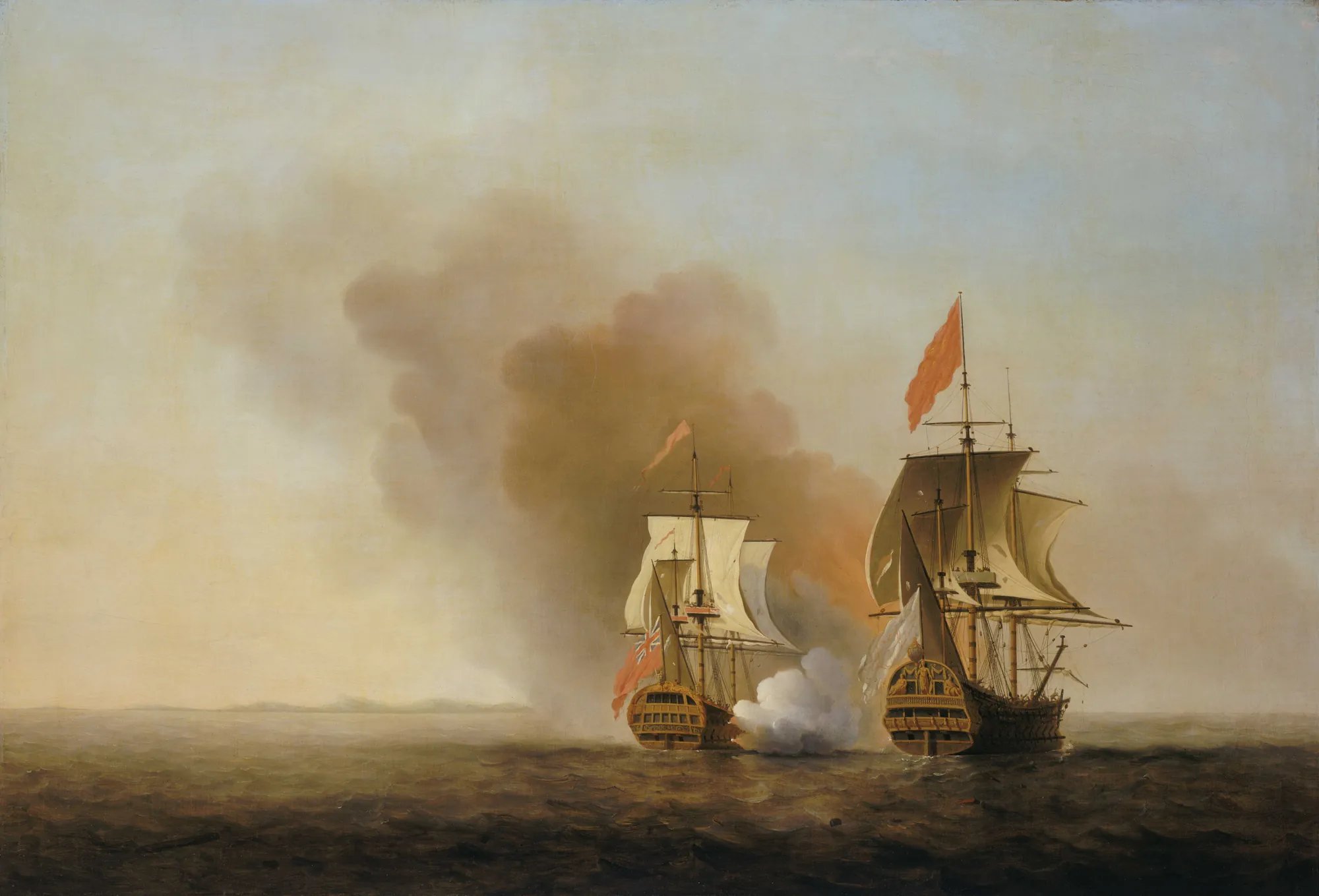 The Capture of the Nuestra Señora de Cavadonga by the Centurion