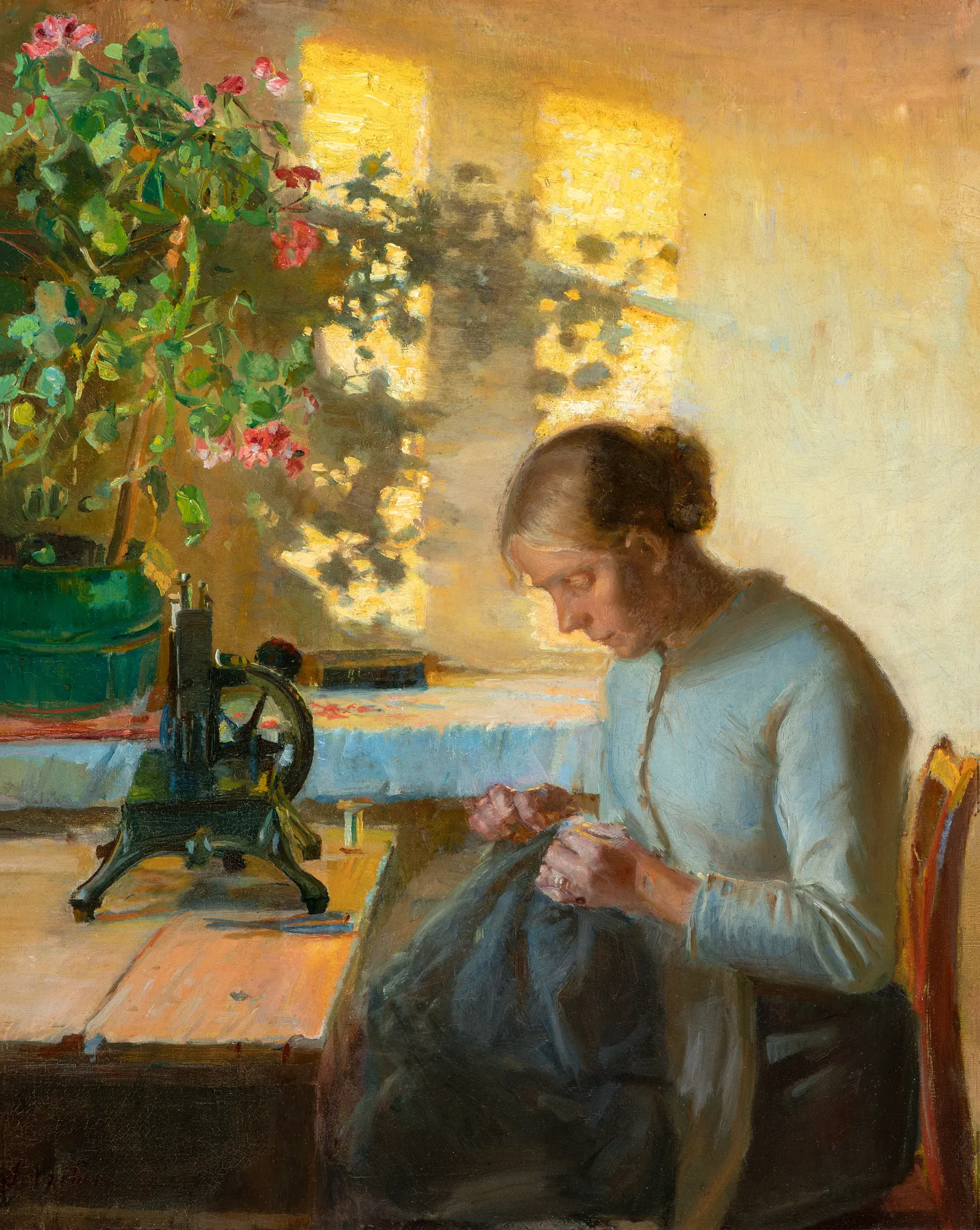 Sewing Fisherman's Wife