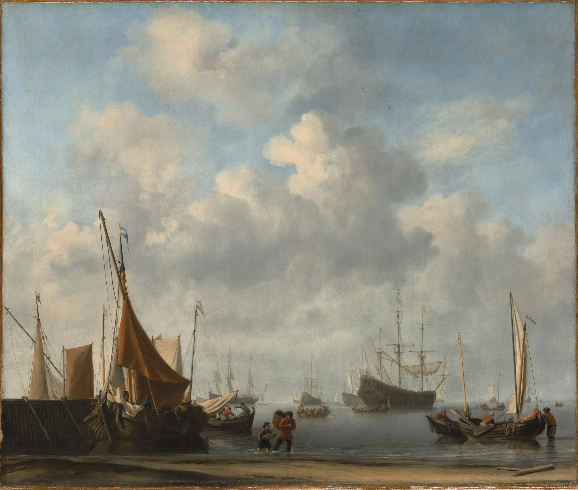 Entrance to a Dutch Port