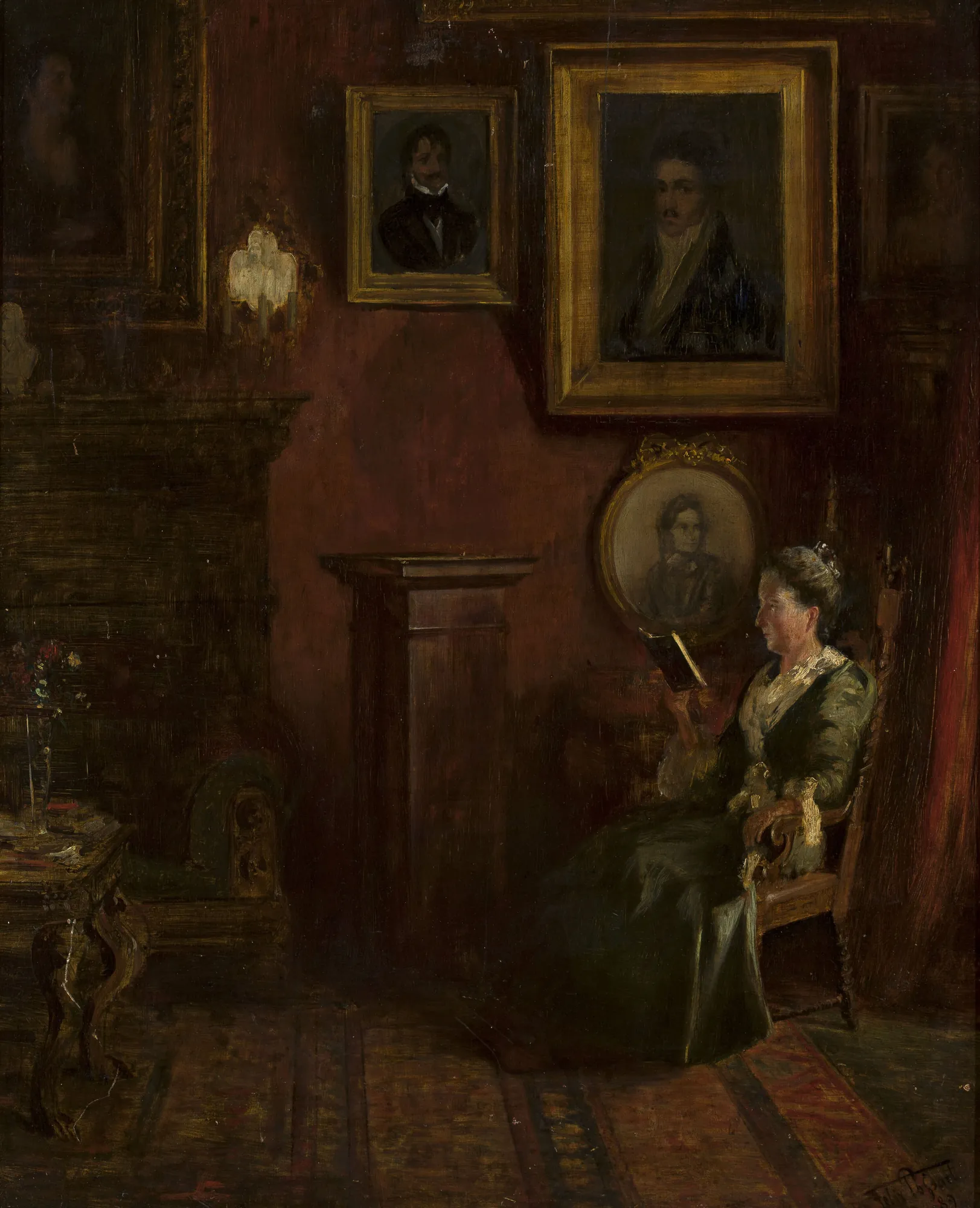 Portrait of a Woman in an Armchair