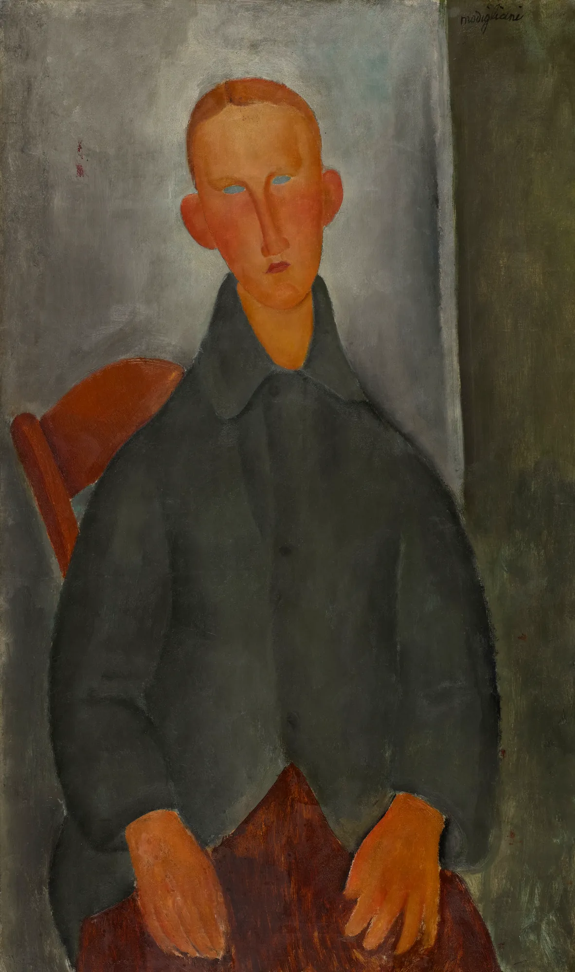 Petit garçon roux