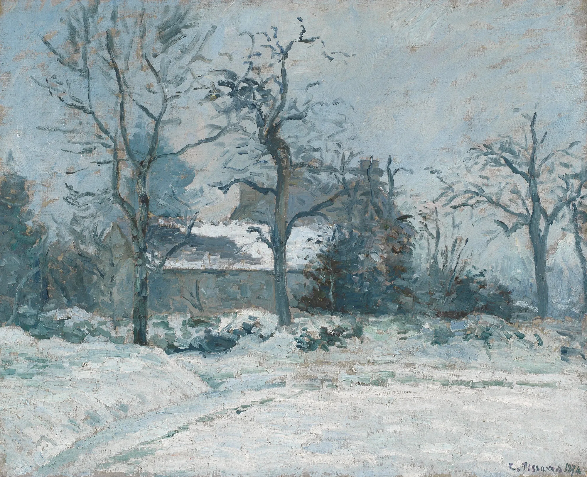 La Maison de la Piette, Montfoucault, Effet de Neige