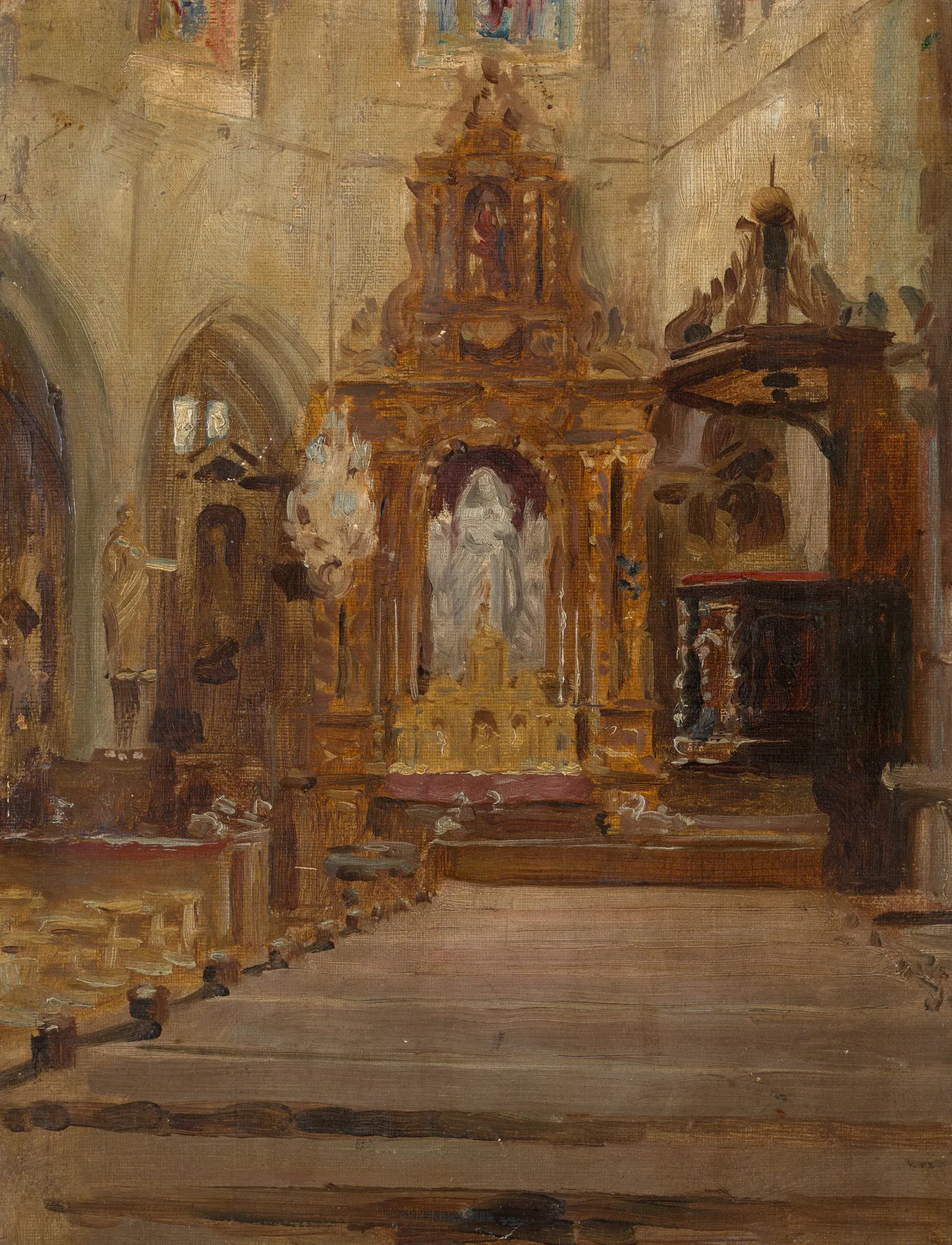 Église Notre Dame des Arts, Pont de l'Arche