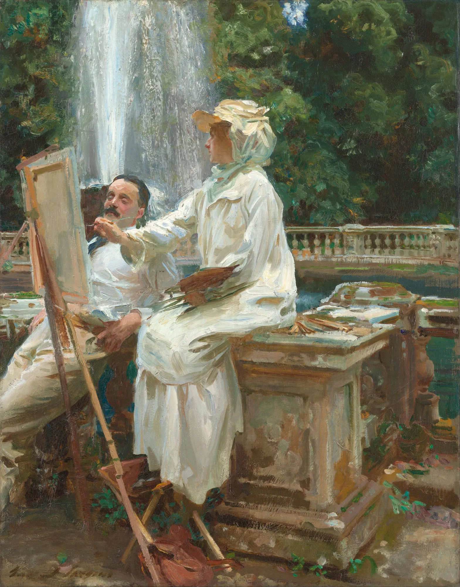 The Fountain, Villa Torlonia, Frascati