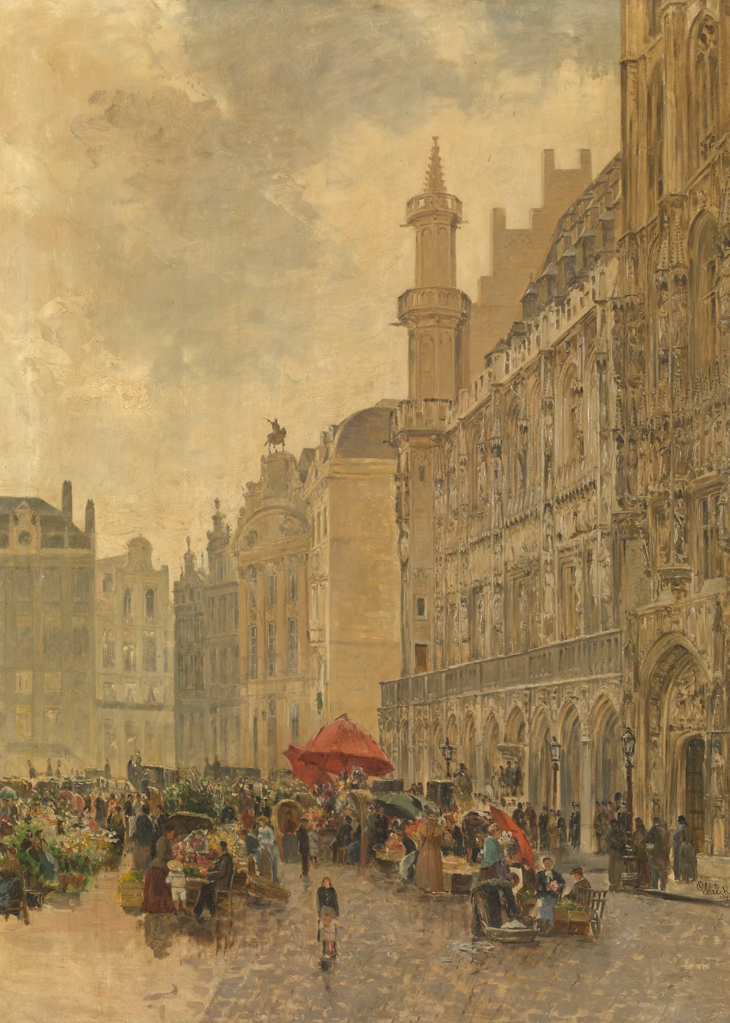 The Grande Place in Brussels
