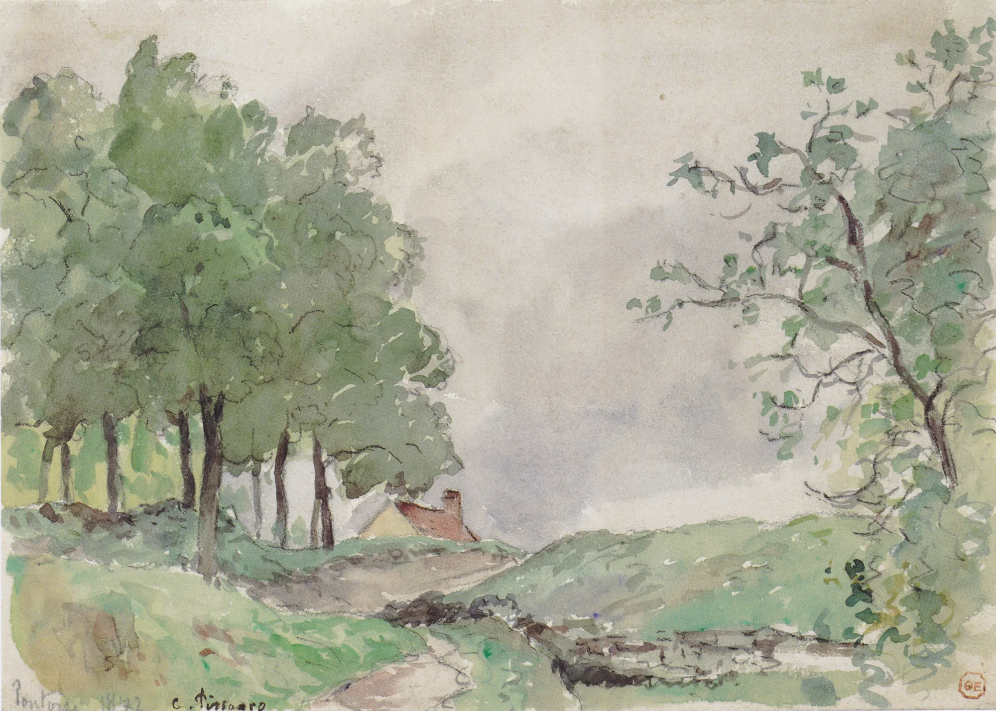 Landscape near Pontoise