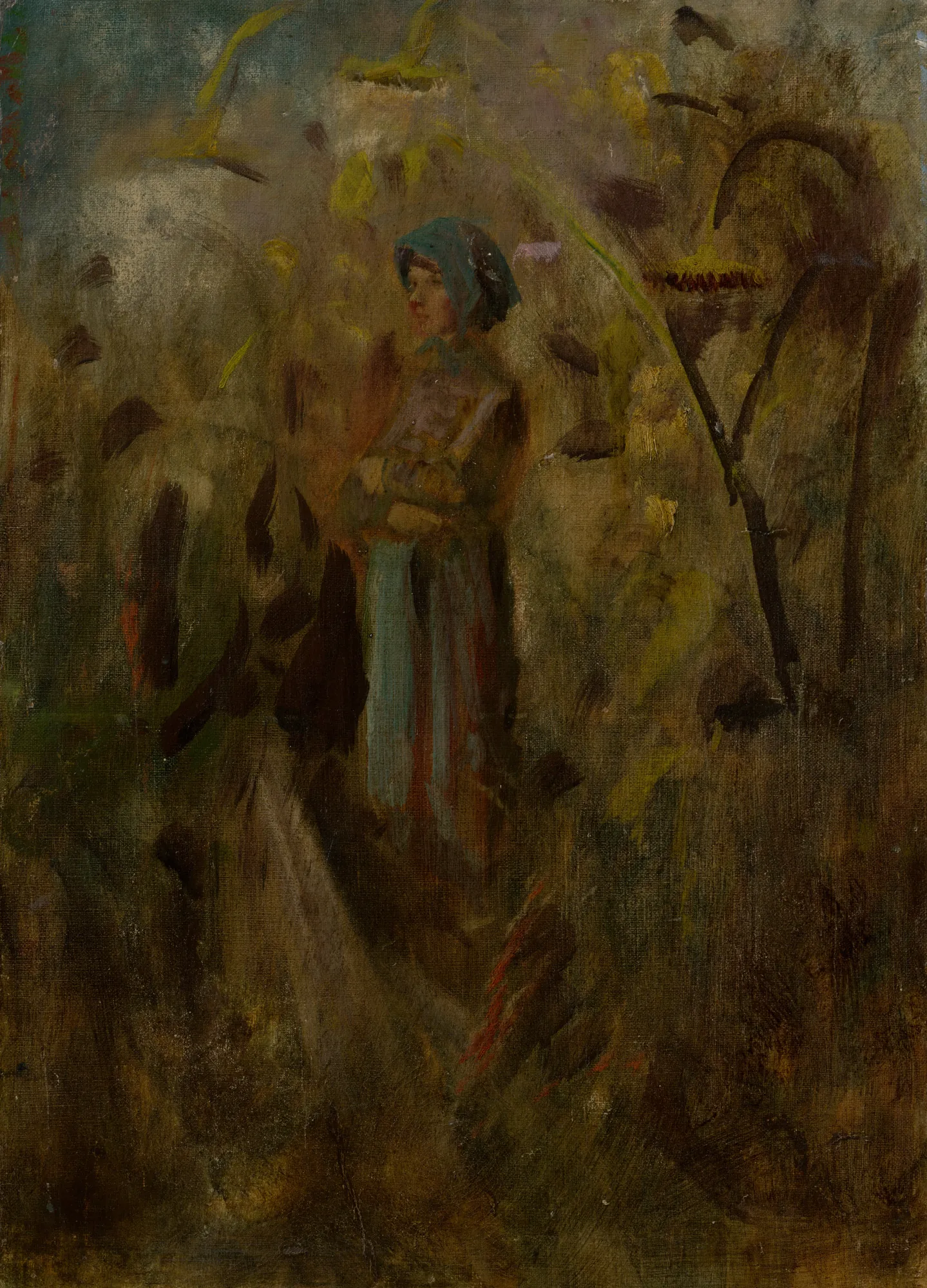 Girl on a Field