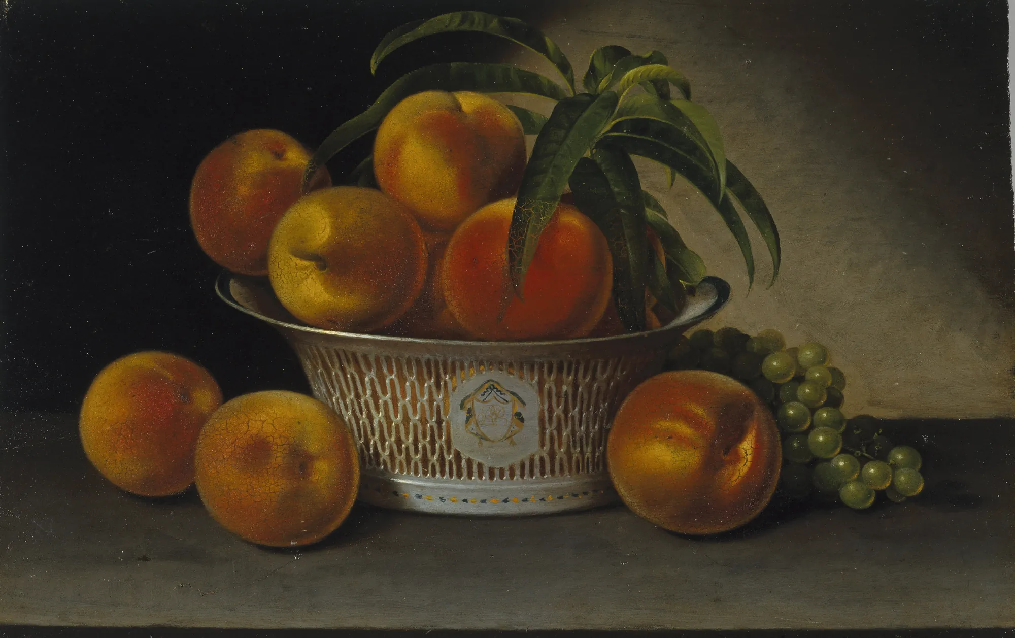 Still Life with Peaches