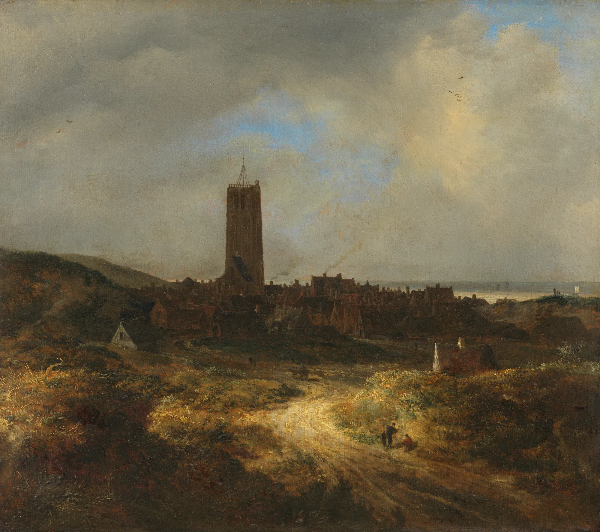 View of Egmond aan Zee