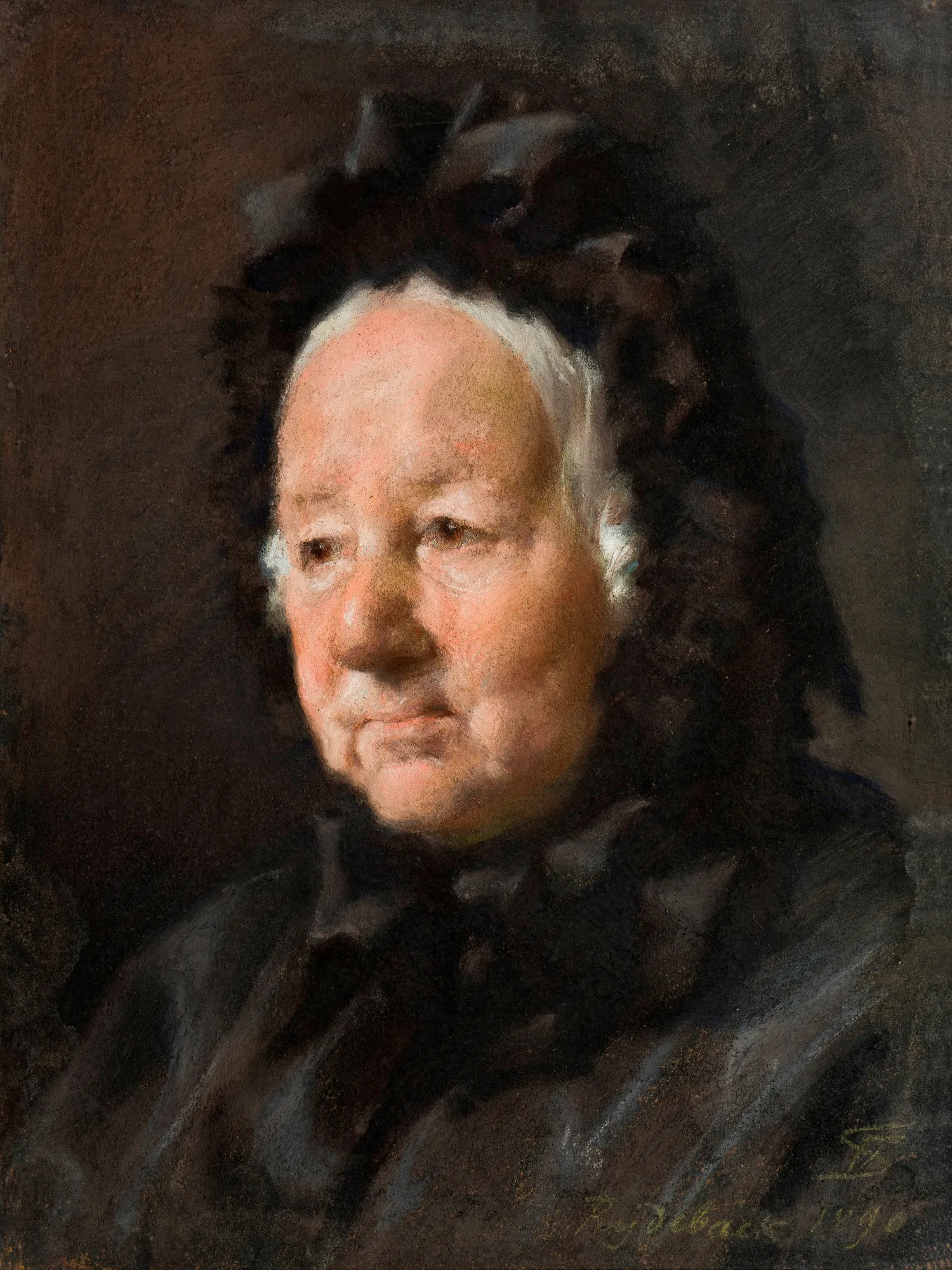 Portrait of Pastor Tidemand's Wife
