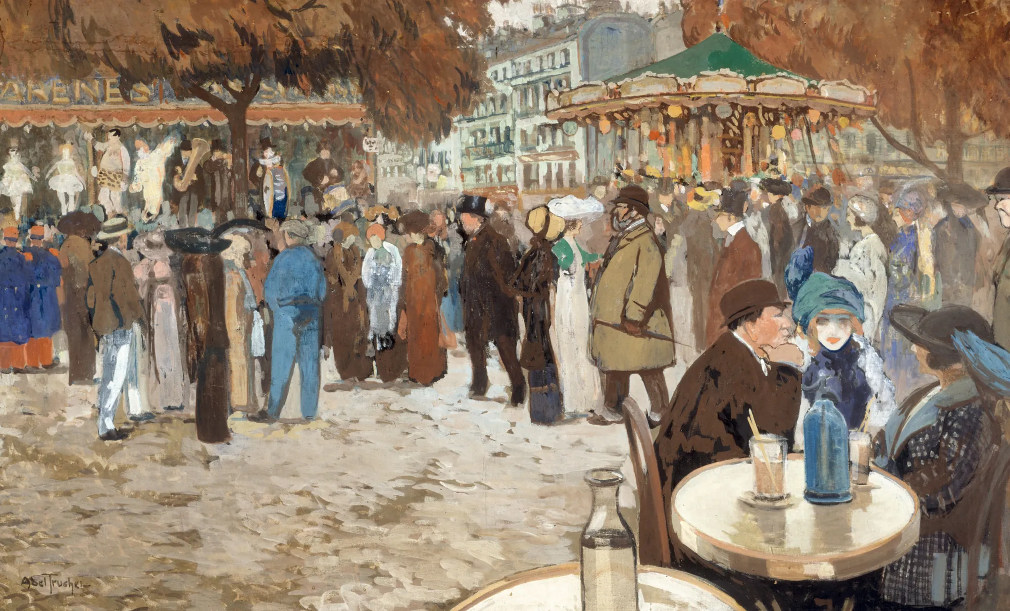Fête Foraine, Boulevard de Clichy
