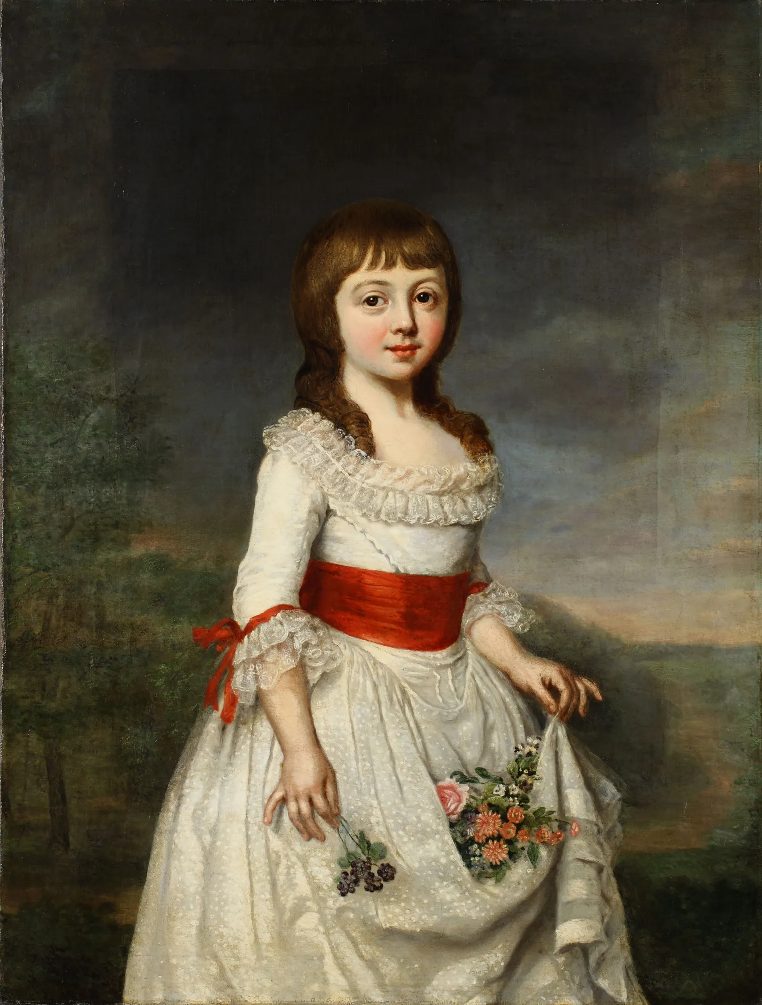 Duchess Charlotte Frederica of Mecklenburg-Schwerin as a Child