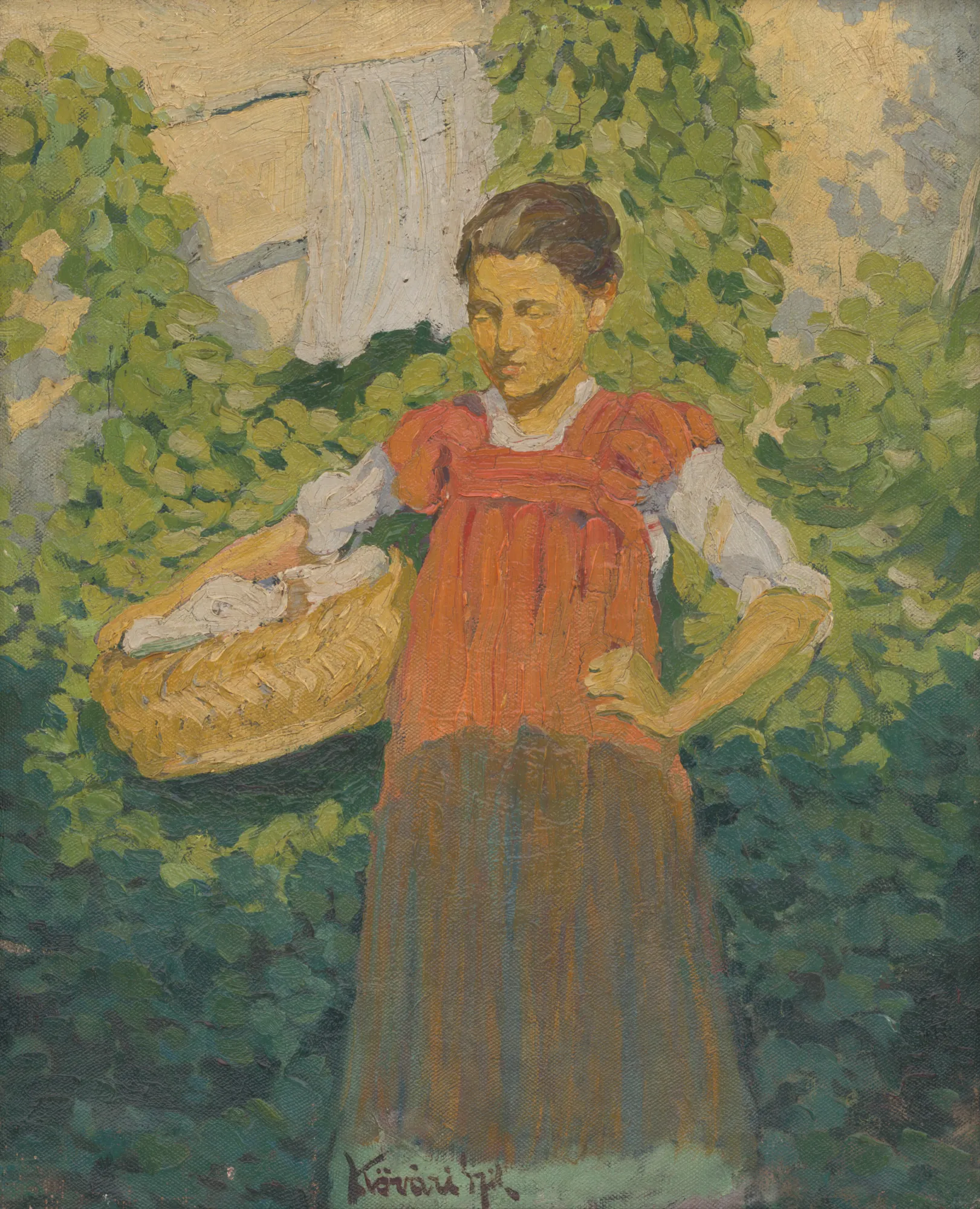 Girl with a Basket (Dievča s košom)